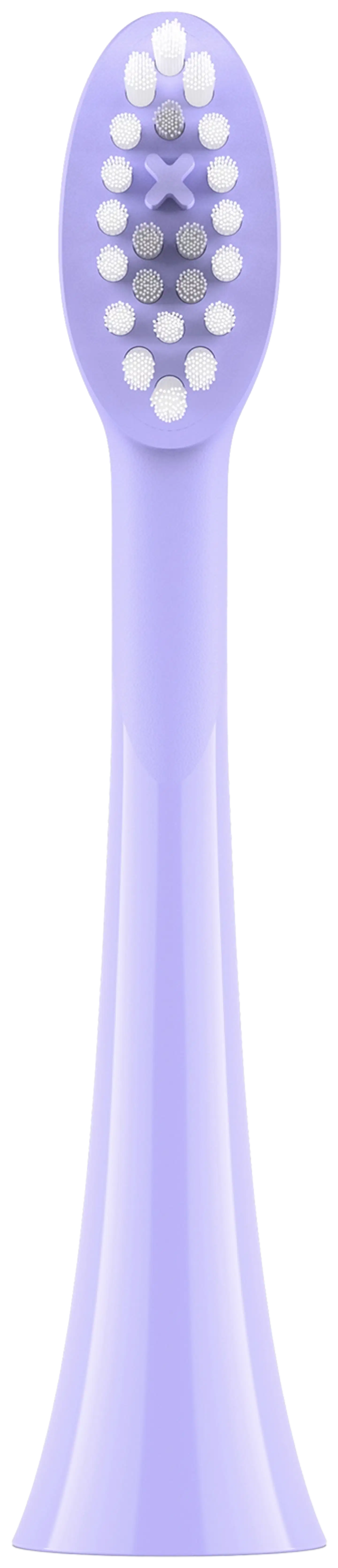 Ordo Sonic -harjaspäät, helmi - 4 kpl - 1