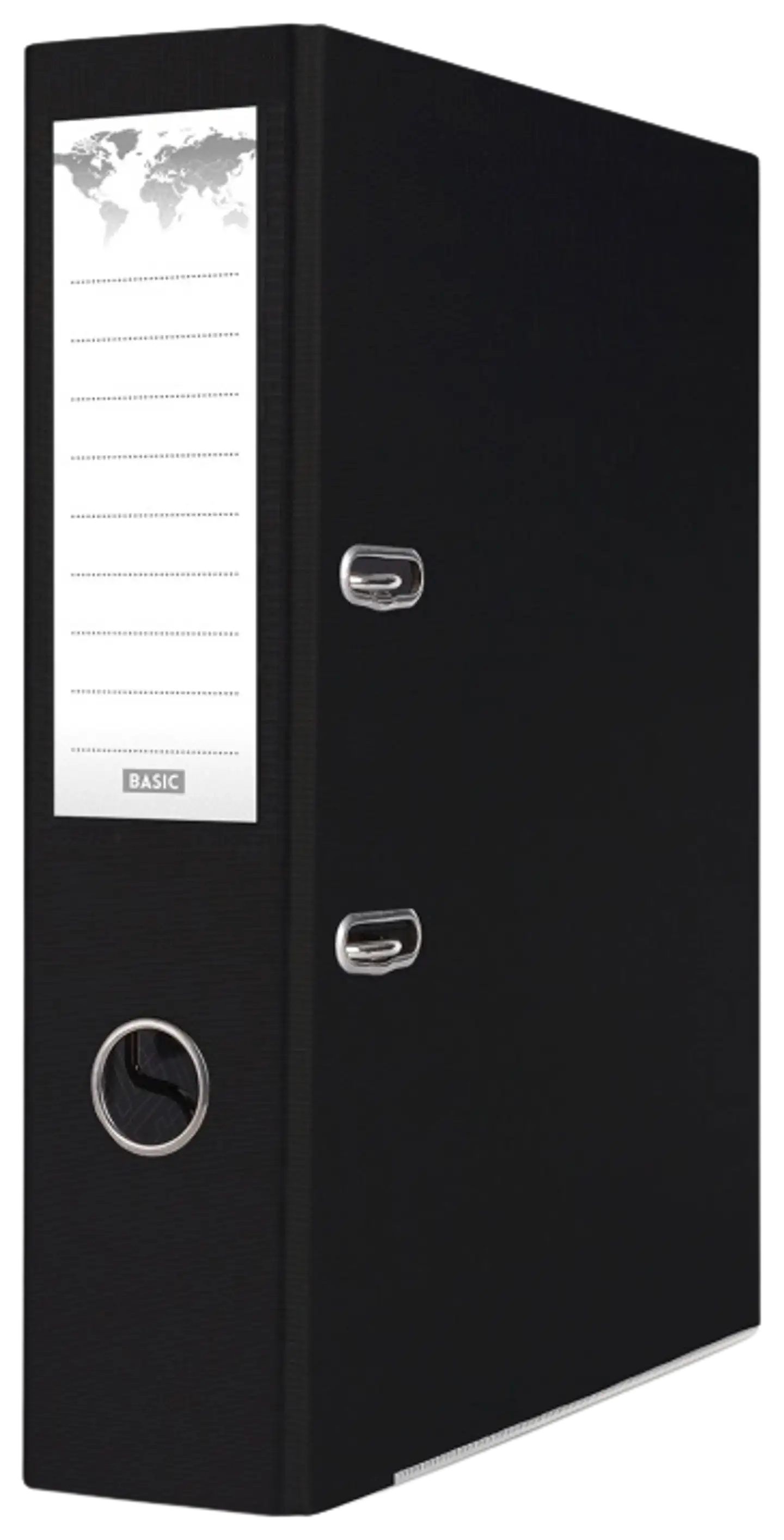 Basic mappi musta A4/75