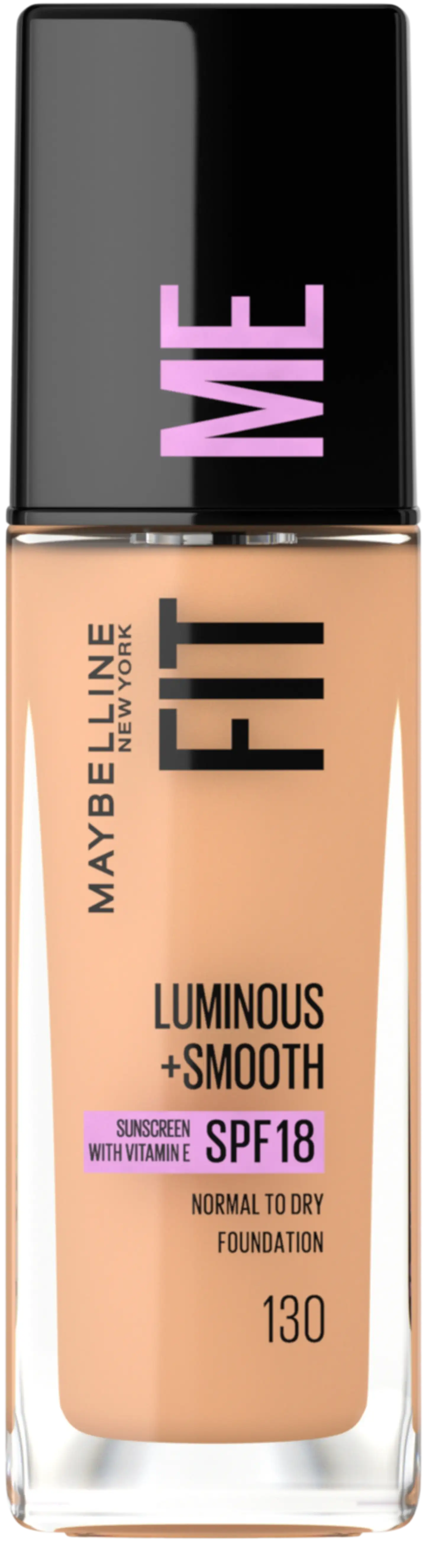 Maybelline New York  Fit Me Luminous & Smooth 130 Buff Beige -meikkivoide 30ml - 1