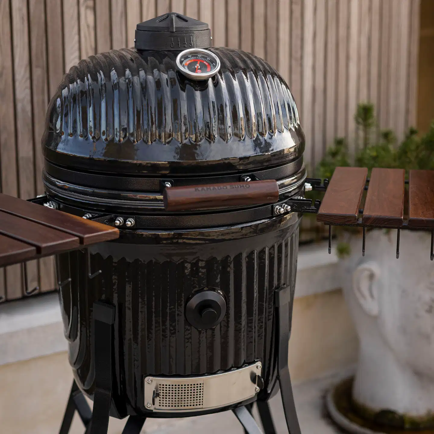Kamado Sumo Icon Large hiiligrilli - musta - 22