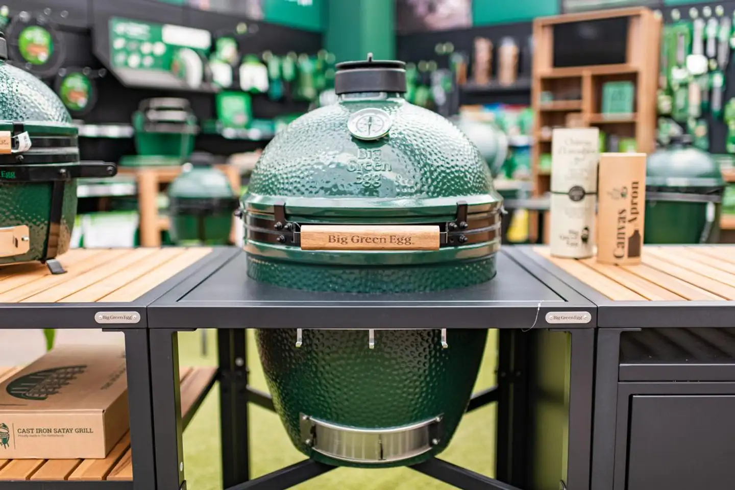 Big Green Egg koukkutanko moduulipöytiin - 2