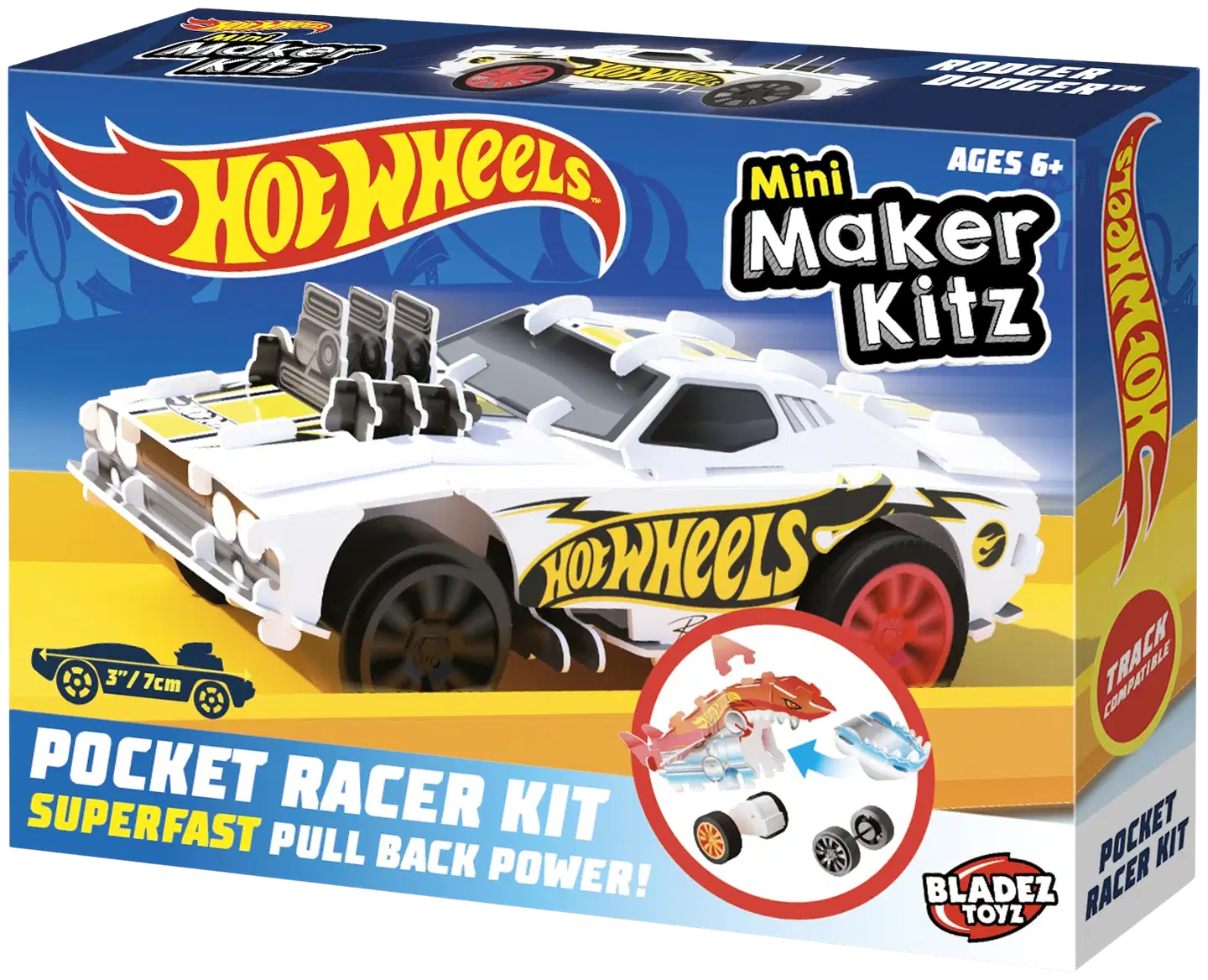 Bladez Toyz DIY lelu Hot Wheels Mini Maker Kitz Pocket Racer Kit - 1