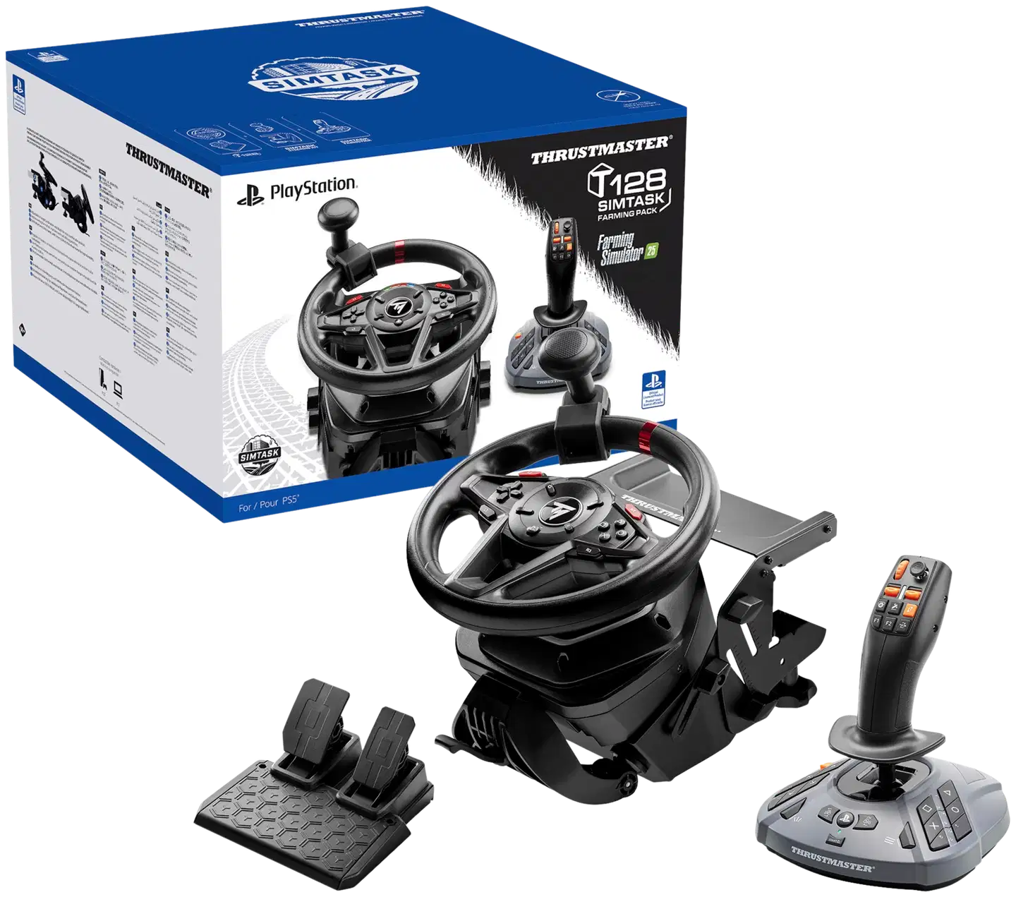 Thrustmaster T128-P rattipolkimet farming pack - 6