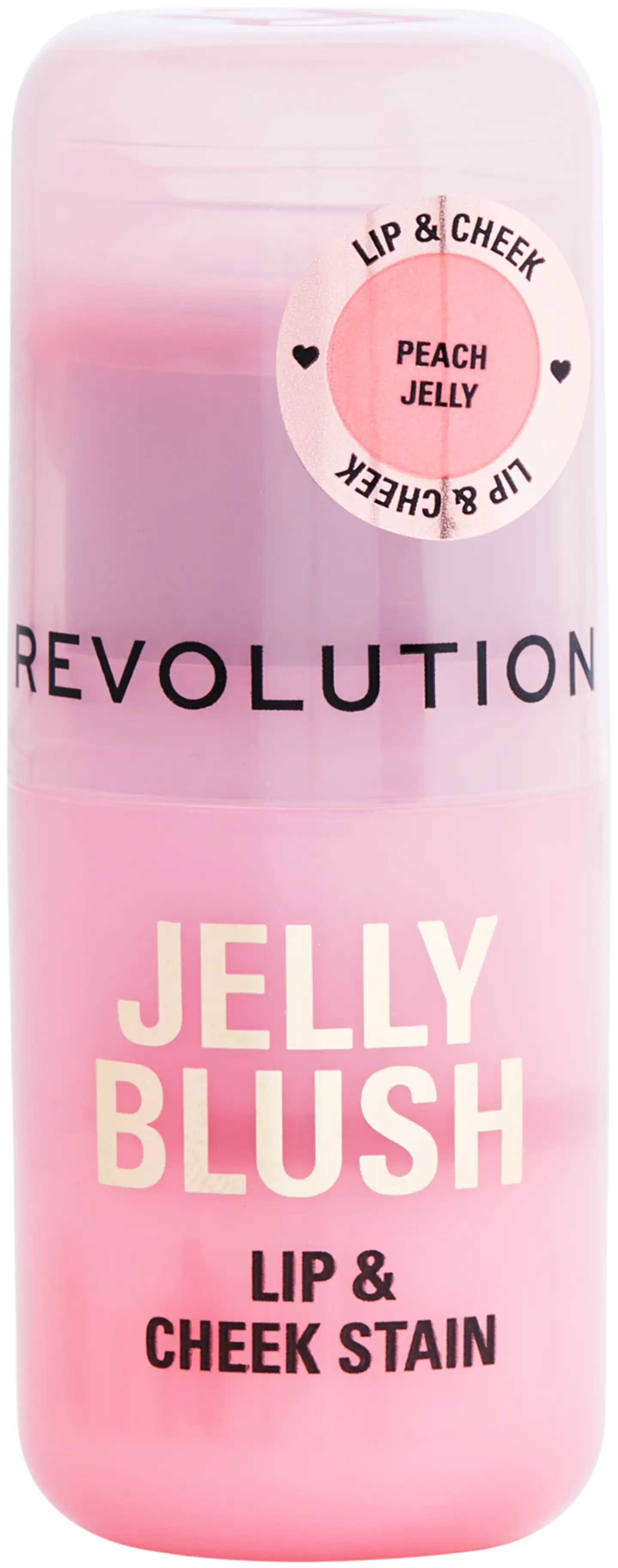 Revolution Jelly meikkipuikko poskille ja huulille 0,03g - Peach Orange - 1