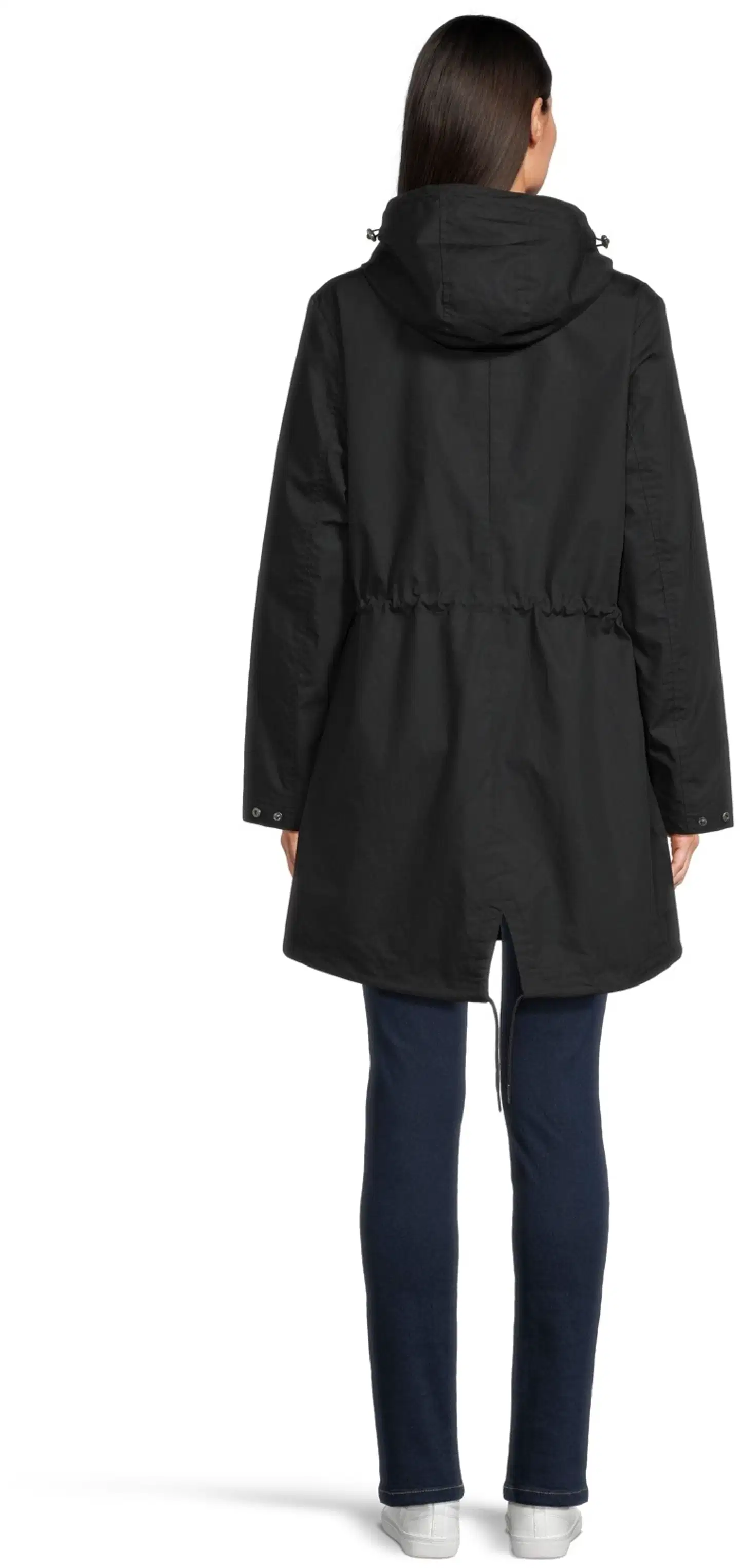 House naisten parkatakki 225H102603 - BLACK - 3