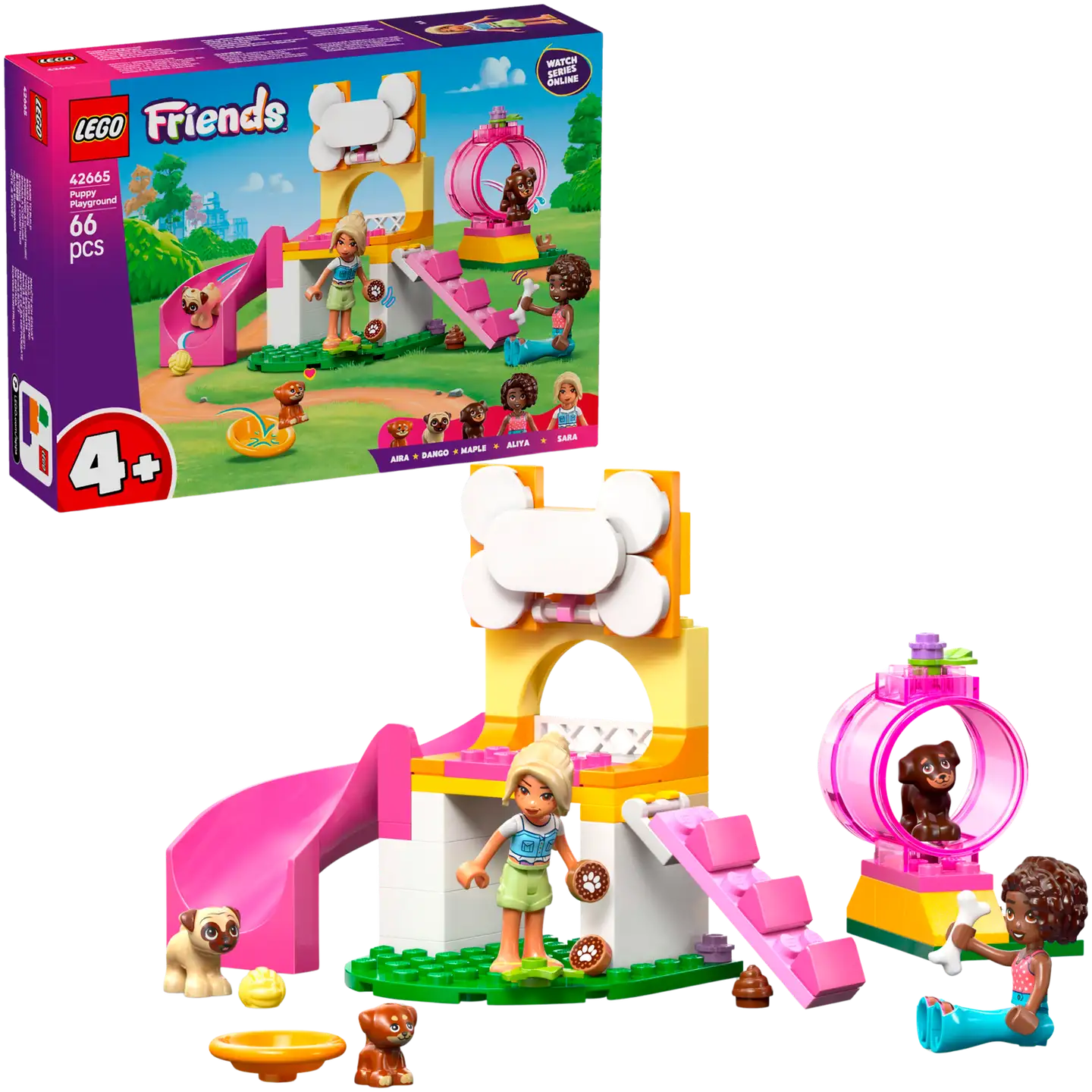 LEGO® Friends 42665 Koiranpentujen leikkipuisto - 1