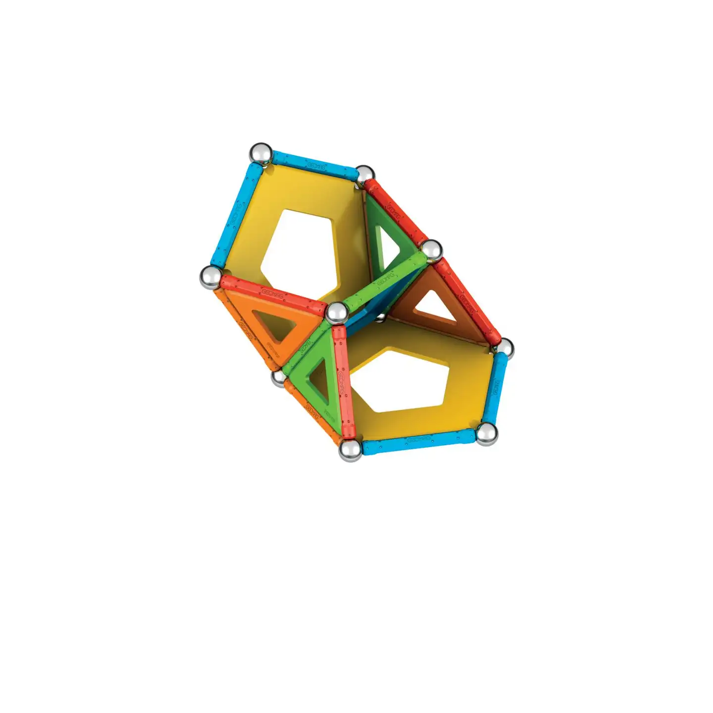 Geomag supervärikäs magneettinen rakennussarja 52 osaa - 12