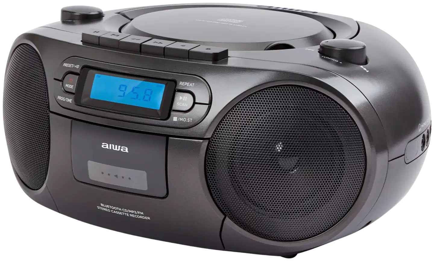 Aiwa kannettava radio RC-250BK musta - 1