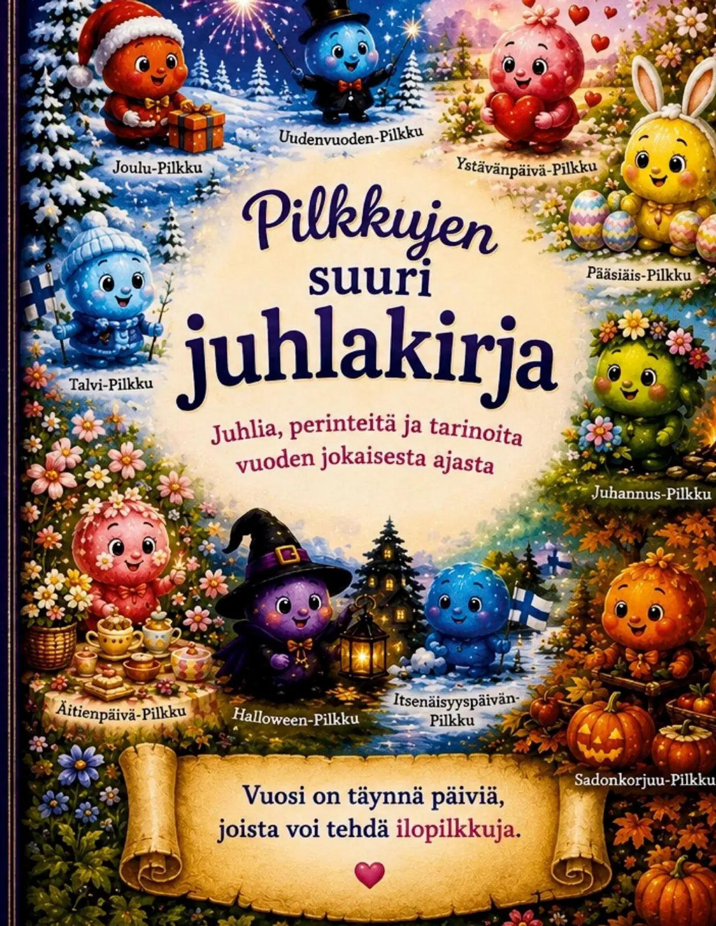 Purola, Pilkkujen suuri juhlakirja