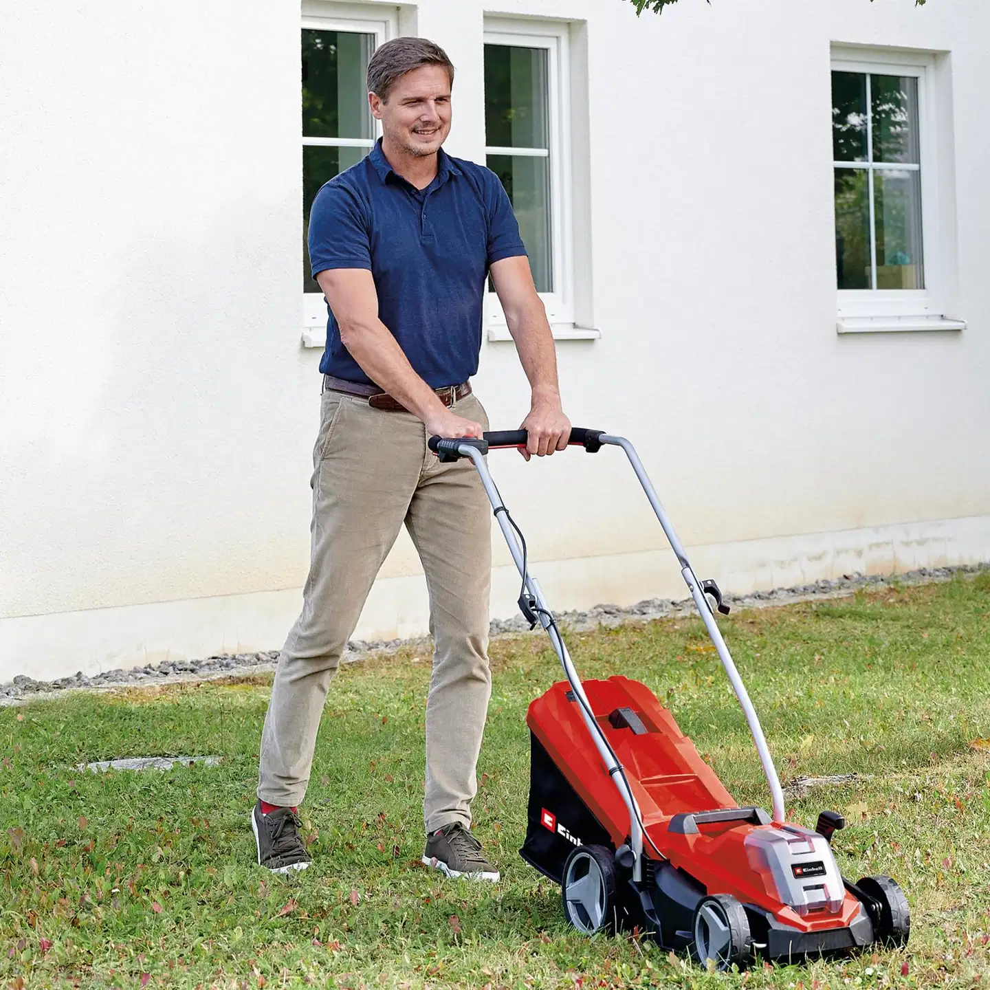 Einhell ruohonleikkuri-trimmerisetti GE-CM 18/33 Li Set - 9