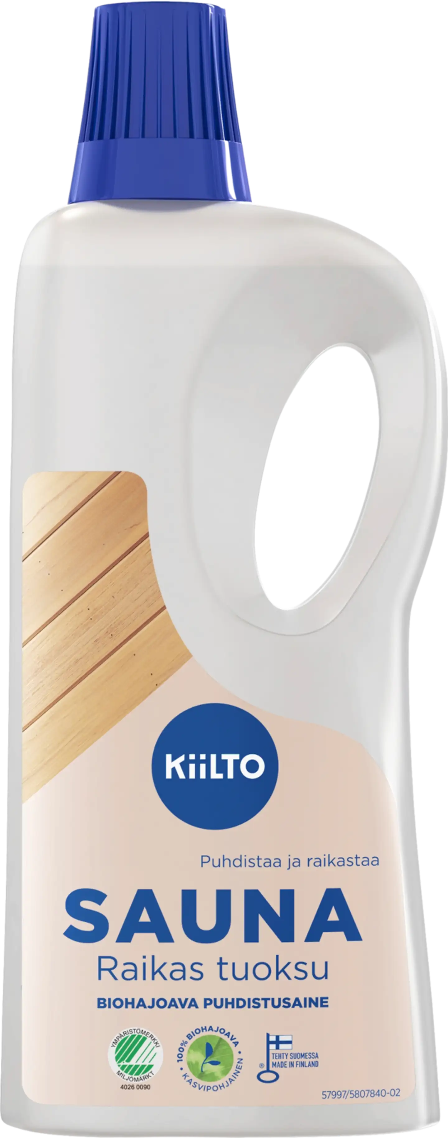 Kiilto Sauna biohajoava puhdistusaine 500 ml