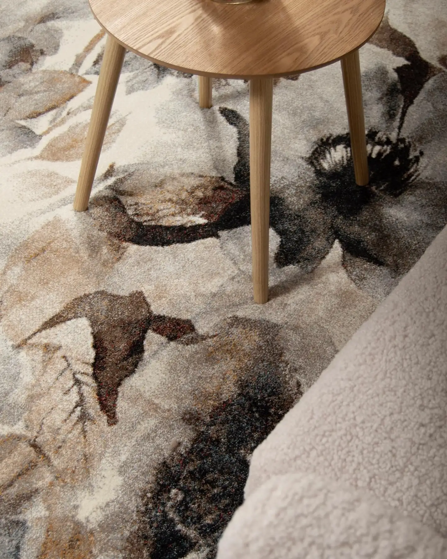 ihankotona nukkamatto Vivian 133x190 cm harmaa-beige - 3