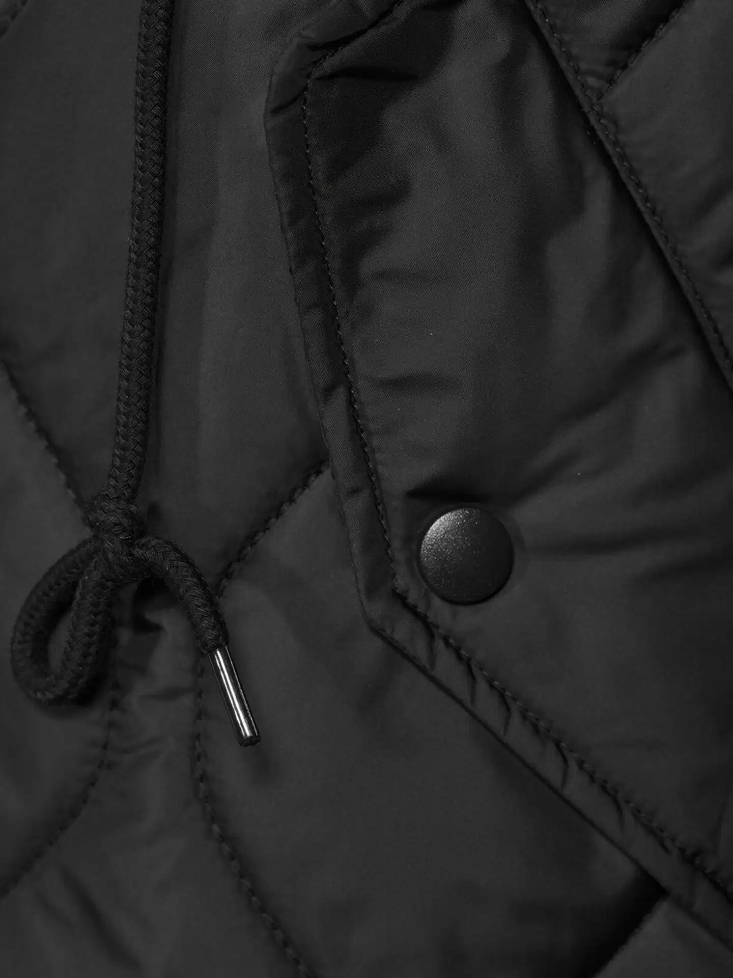 House naisten vanuparkatakki 225H352663 - Black - 5