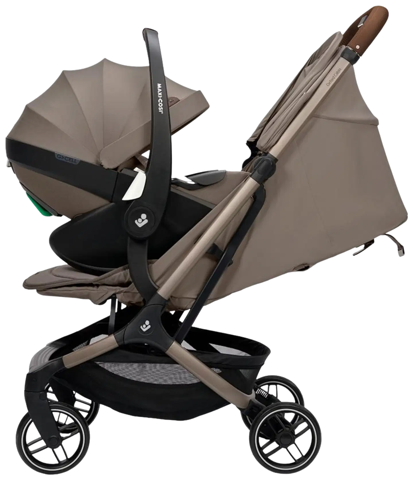 Maxi-Cosi matkarattaat Oxford Cabin ruskea - 7