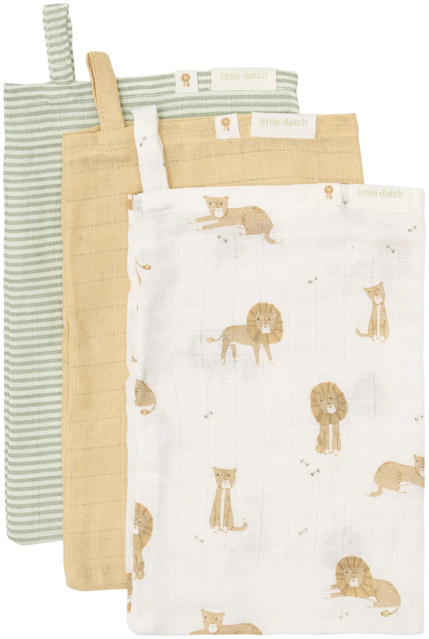 Little Dutch vauvan pesuliinasetti 3kpl Safari Leo