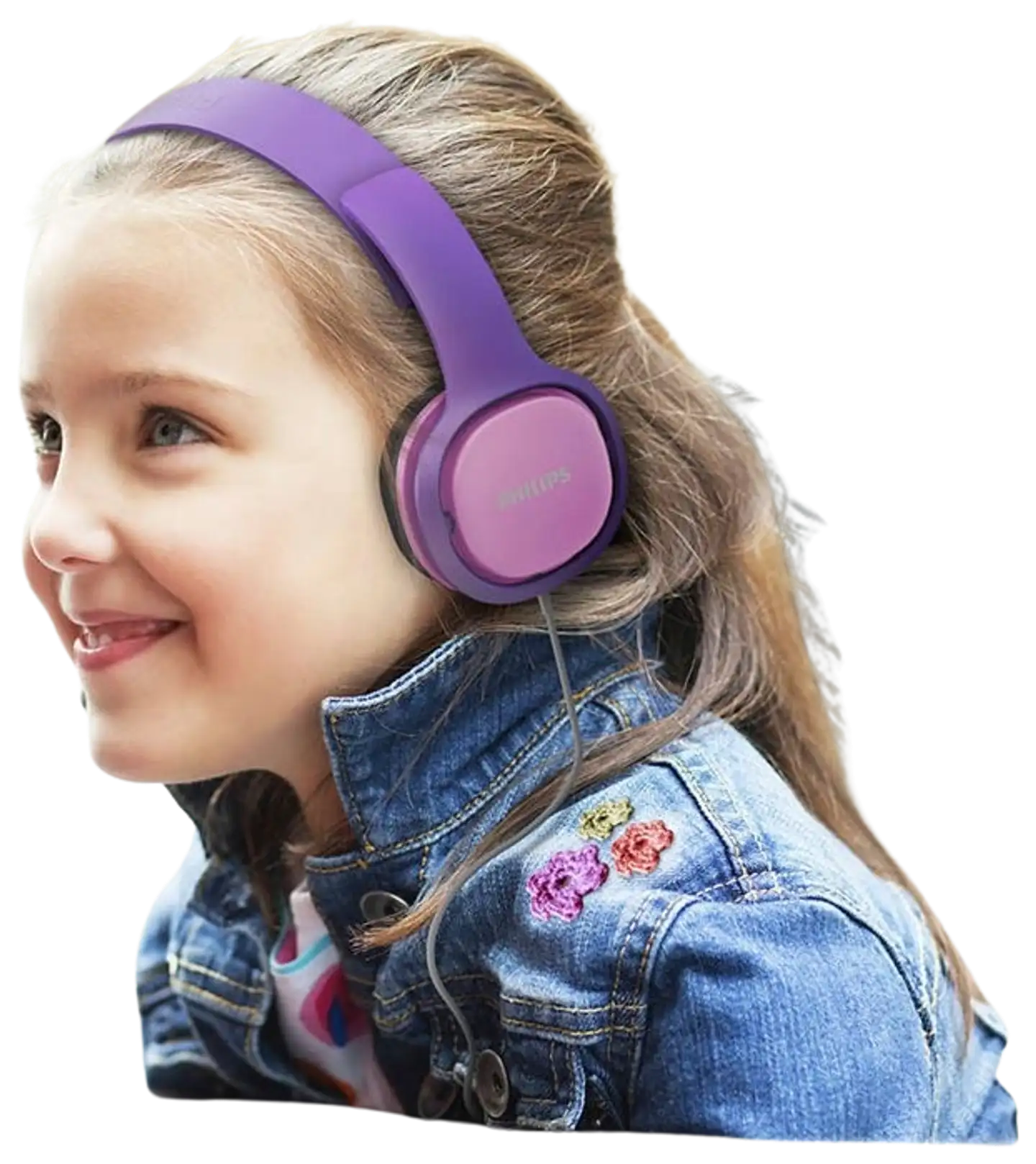Philips lasten langalliset sankakuulokkeet SHK2000PK pinkki - 3
