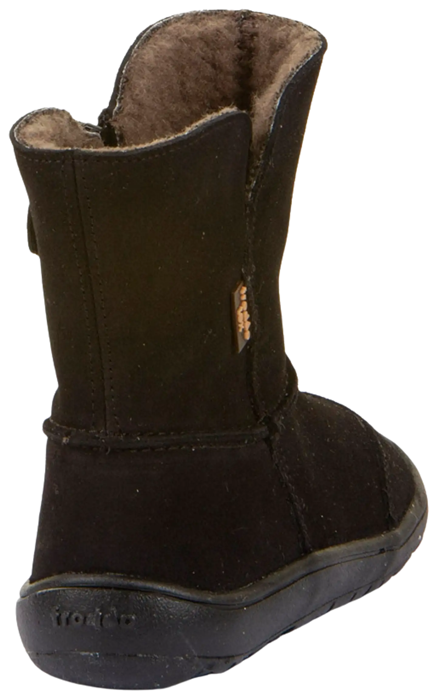 Froddo naisten paljasjalkakenkä Tex Suede - BLACK - 5