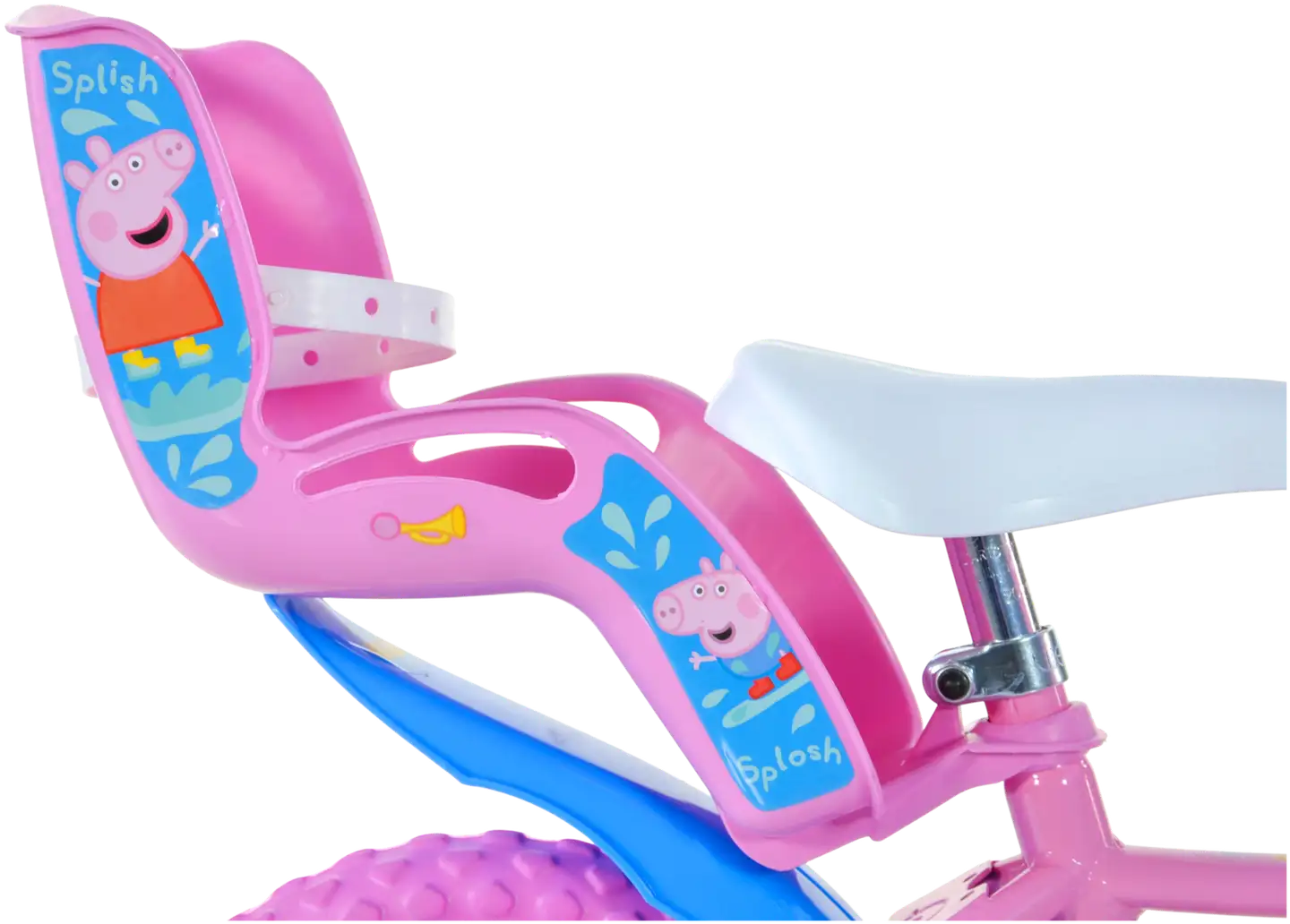 Peppa Pig 12" polkupyörä 1-vaihde vaaleanpunainen - 4