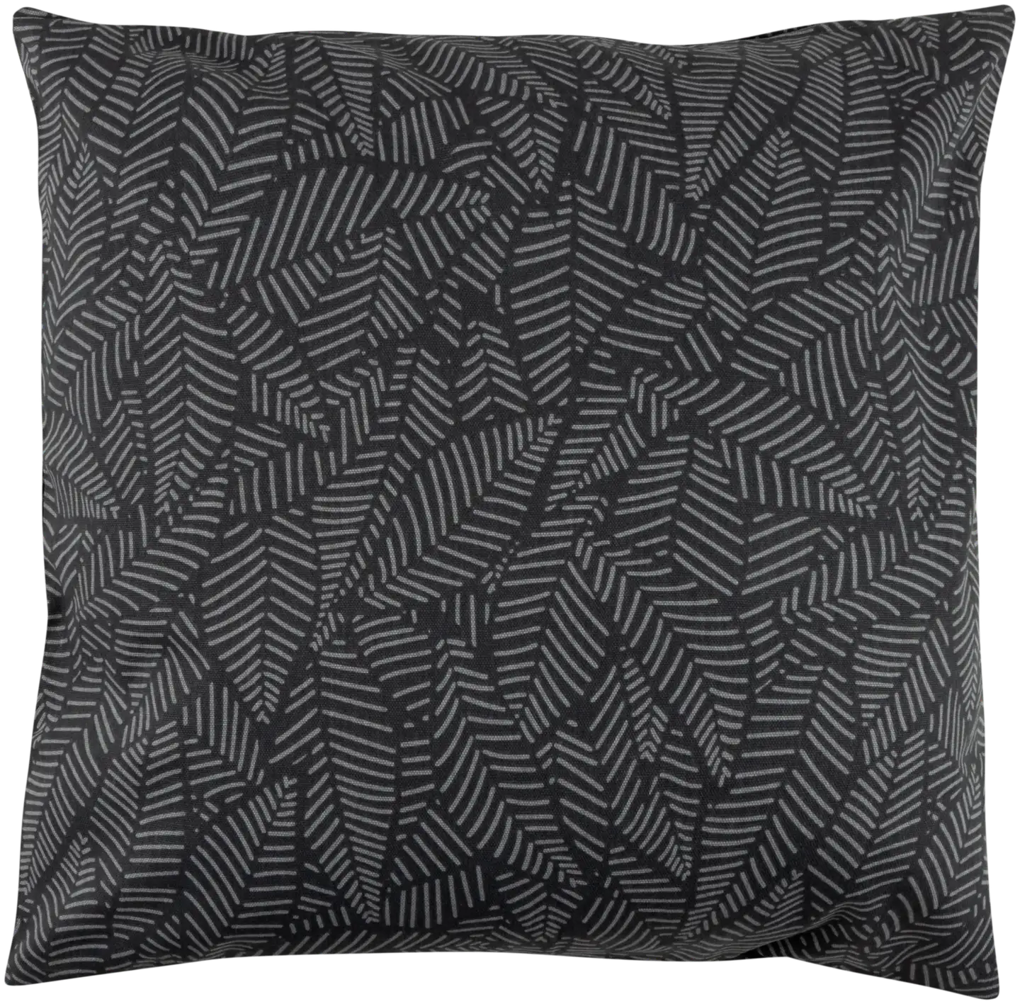 House sisustustyynynpäällinen Outline leaves 50x50 cm tummanharmaa - 1