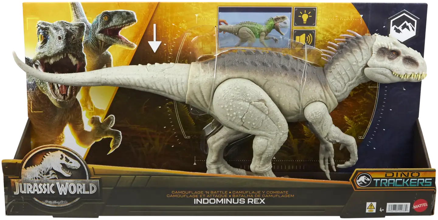 Jurassic World Camouflage ’n Battle Indominus Rex Action Figure - 1