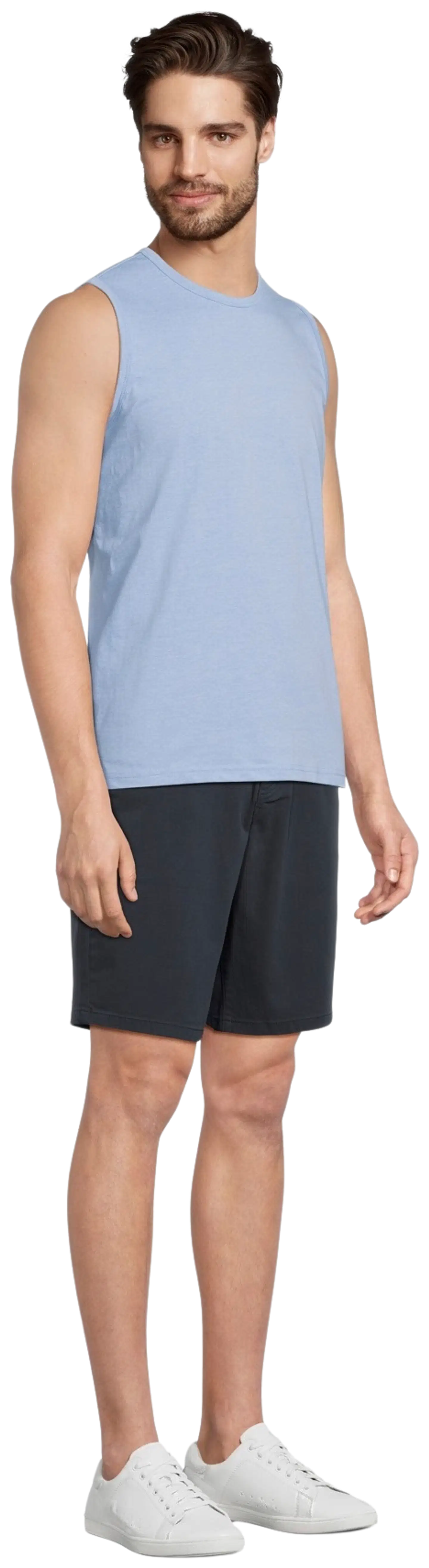 House miesten chino-shortsit 202H152603 - Dark navy - 4