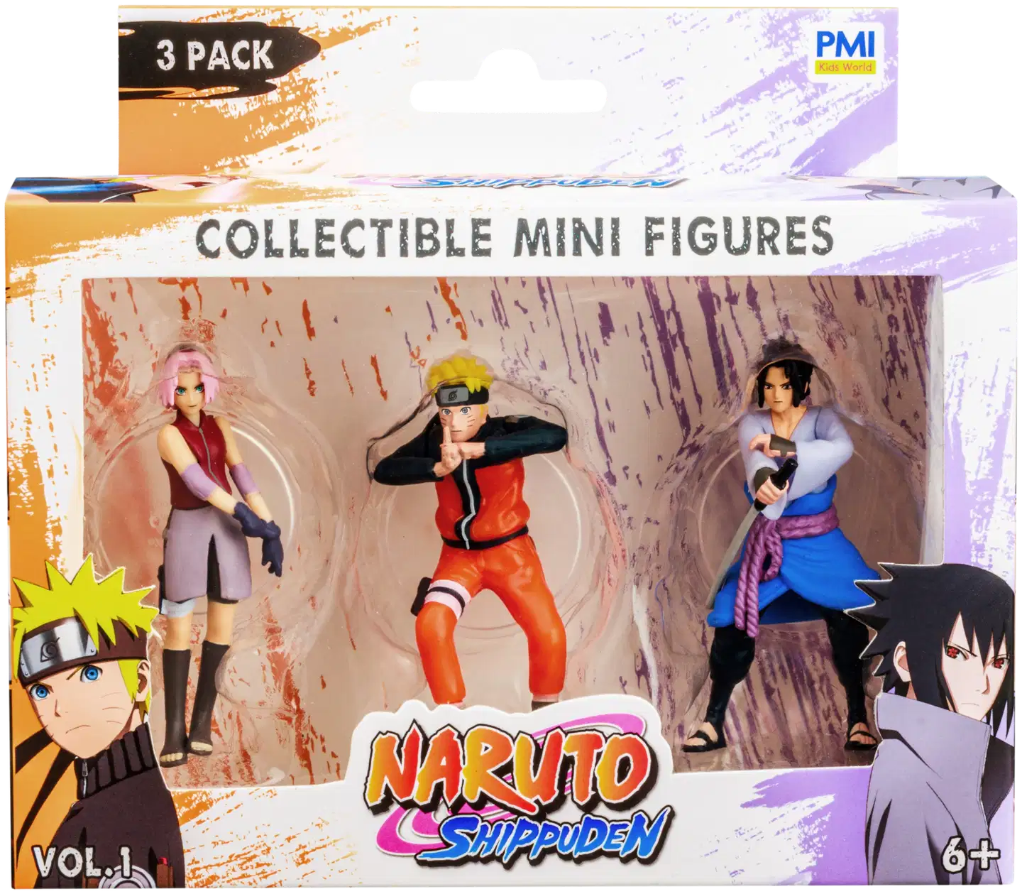 Naruto Shippuden 7 cm hahmo 3 kpl, erilaisia - 2