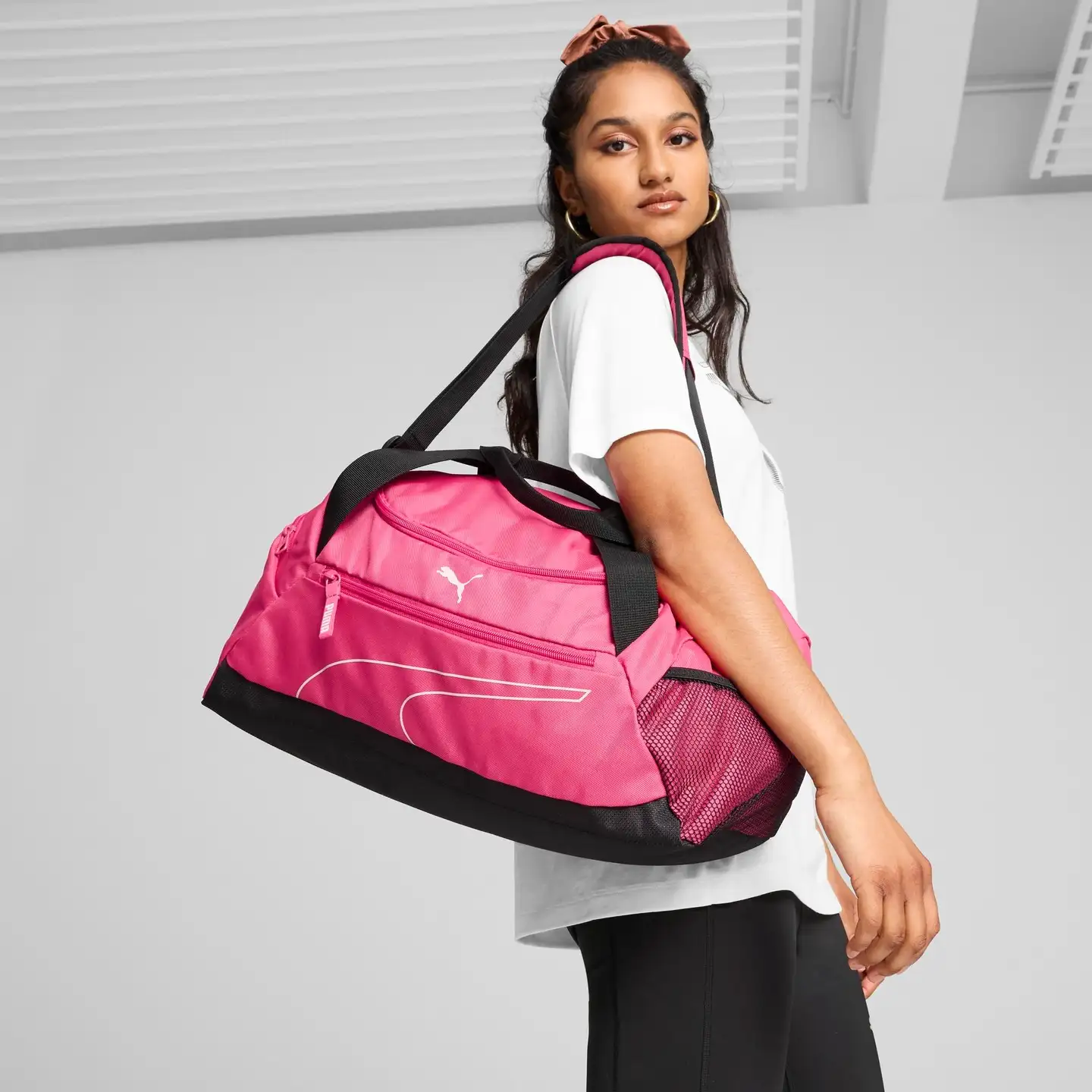 Puma treenikassi Fundamentals S - PUMA Pink - 5