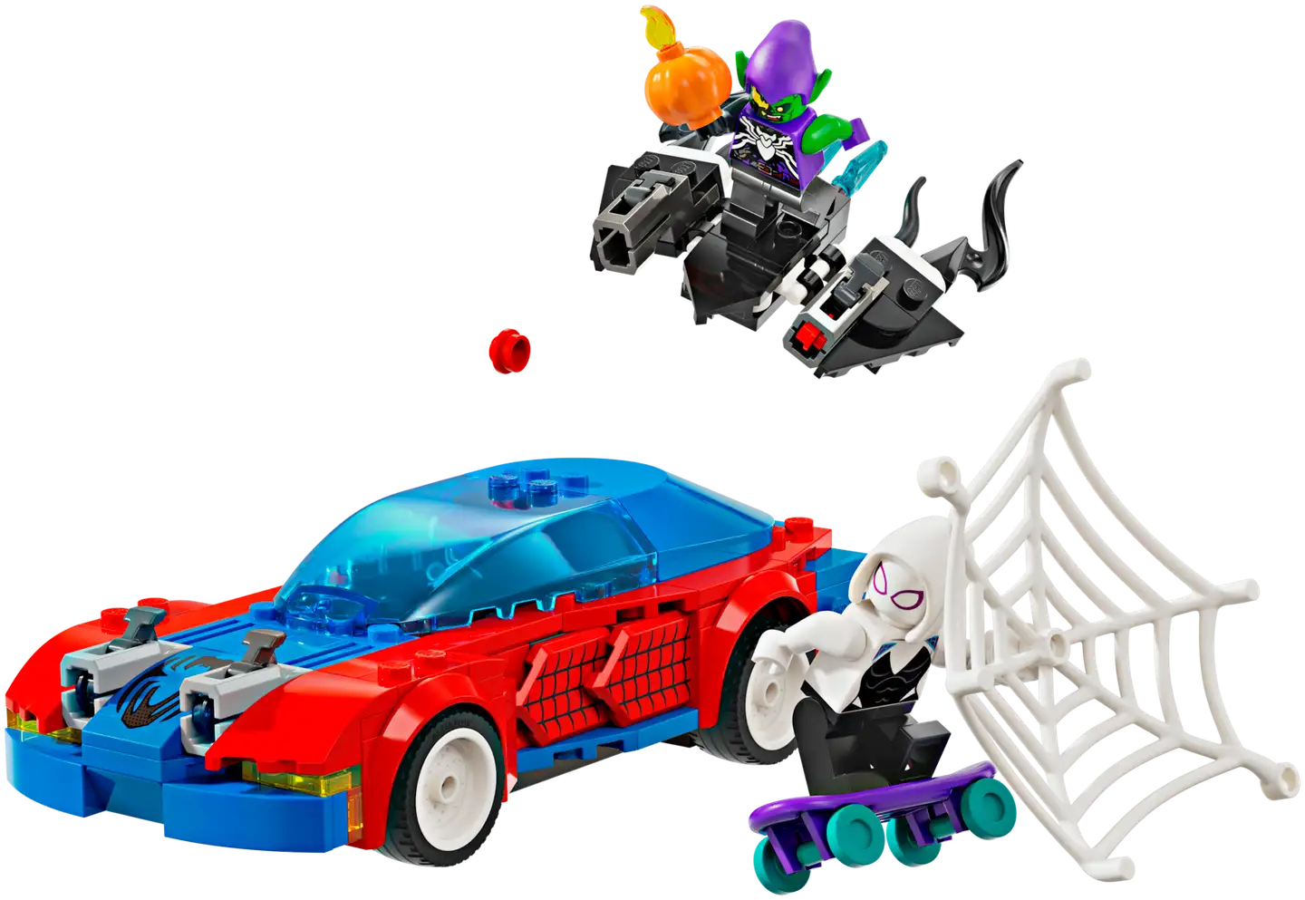 LEGO Super Heroes Marvel 76279 Spider-Manin kilpa-auto ja Venomin Vihreä Menninkäinen - 4