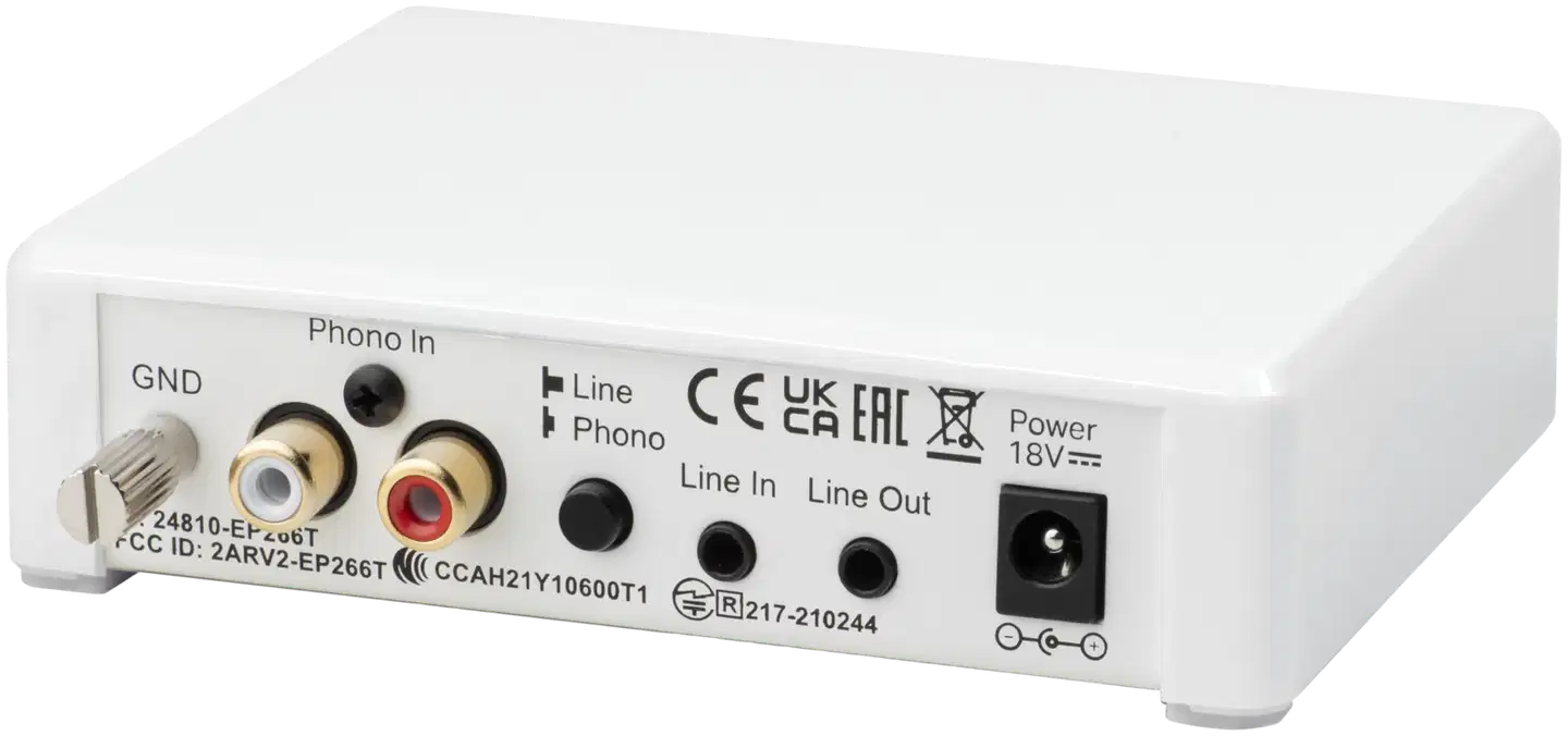 Pro-Ject Levysoitinesivahvistin Phono Box E BT 5 RIAA - 2