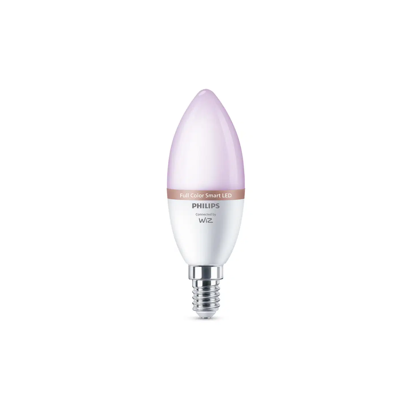 Philips Smart Lighting LED-filamenttilamppu 5W C37 E14 2200-6500K 470lm RGB 2 kpl - 2