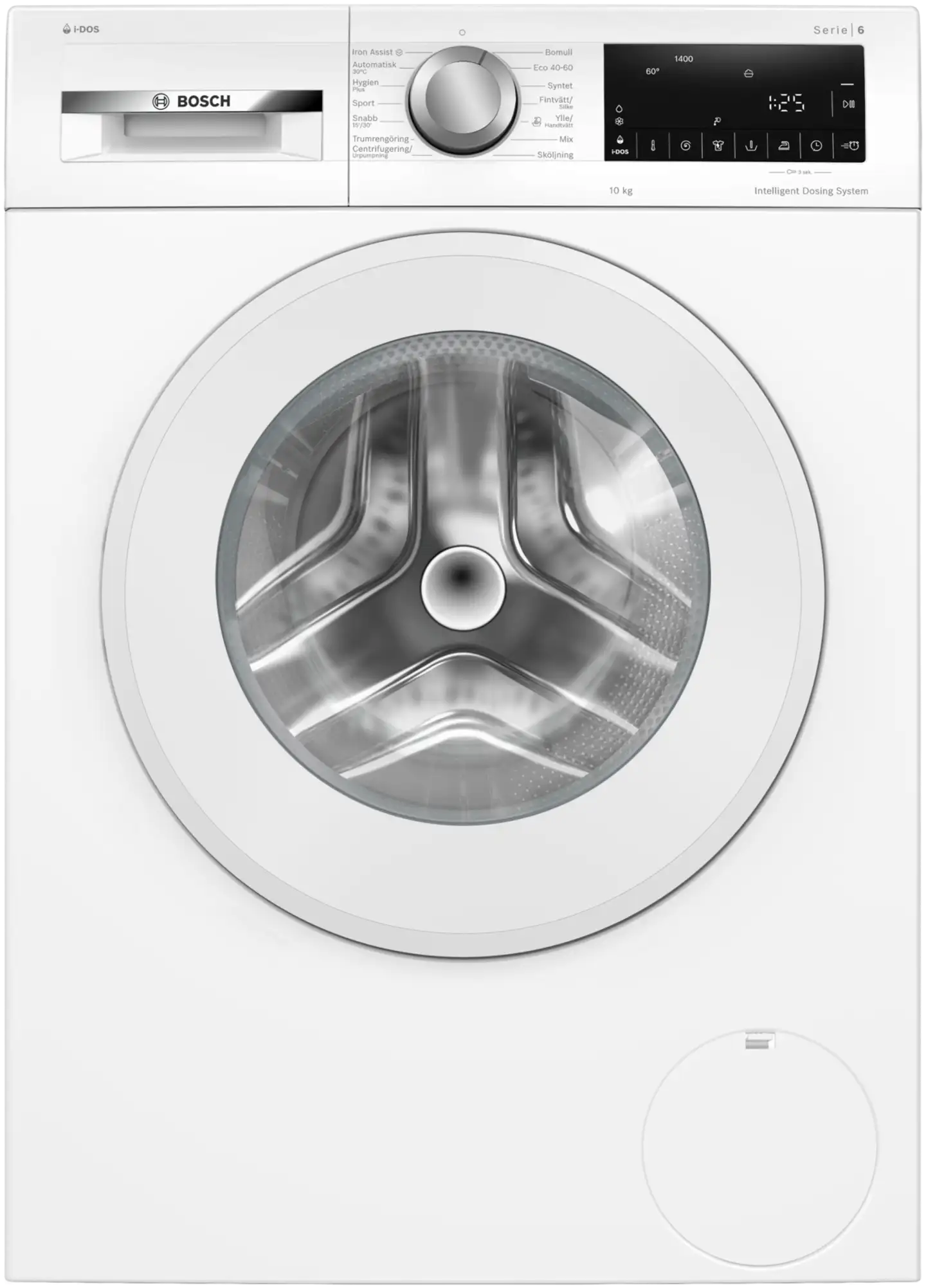 Bosch edestä täytettävä pyykinpesukone WGG254FLSN, 60cm, 10kg, valkoinen - 1