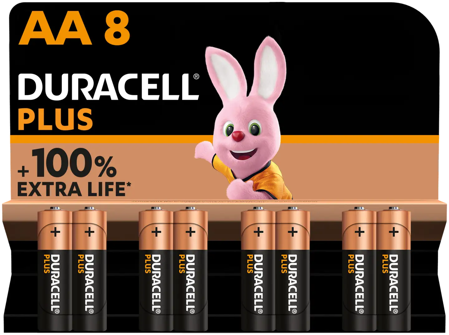 Duracell 8kpl Plus AA