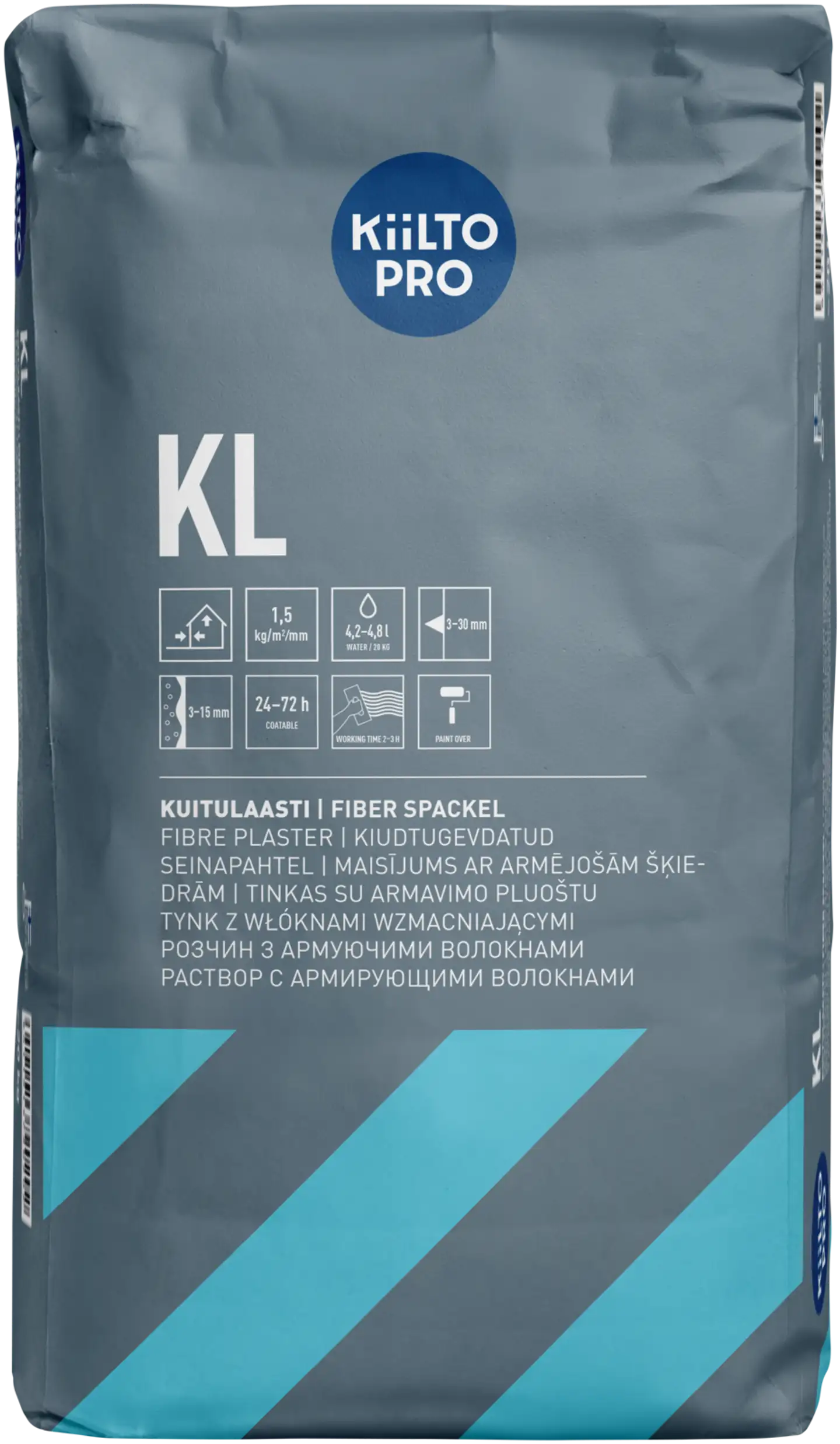 Kiilto KL kuitulaasti 20 kg