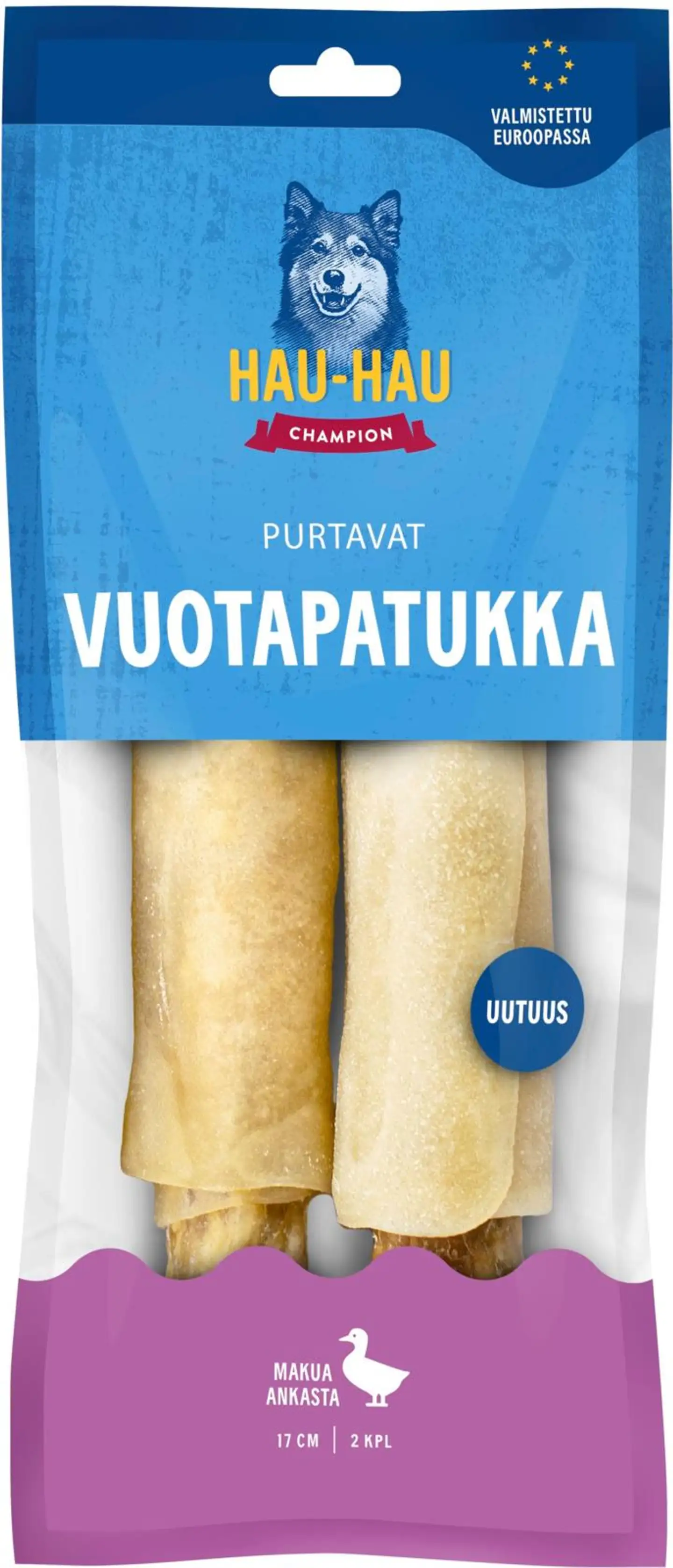Hau-Hau Champion Purtavat Vuotapatukka sisältää ankkaa 17 cm 2 kpl 150 g