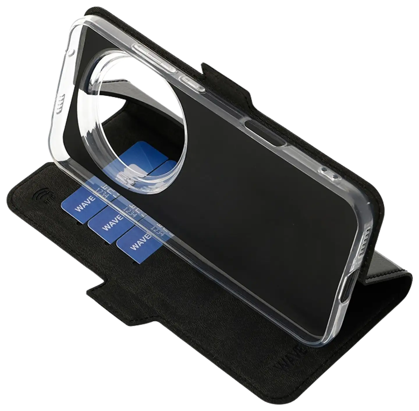 Wave Book Case, Honor Magic8 Pro 5G, Musta - 5