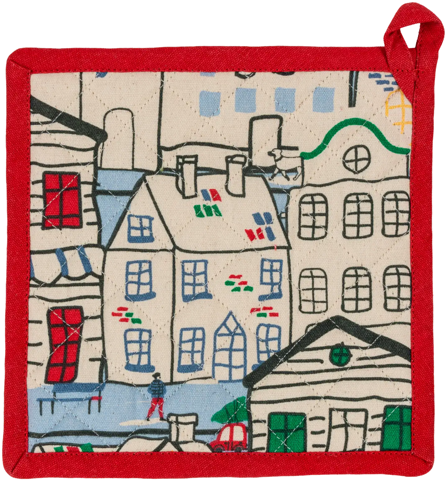 House patalappu Winter town 22 x 22 cm - 2