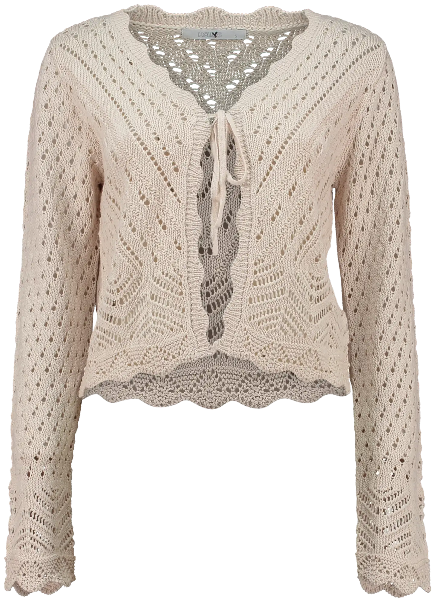 Hailys naisten neuletakki Fi44ora - BEIGE - 1