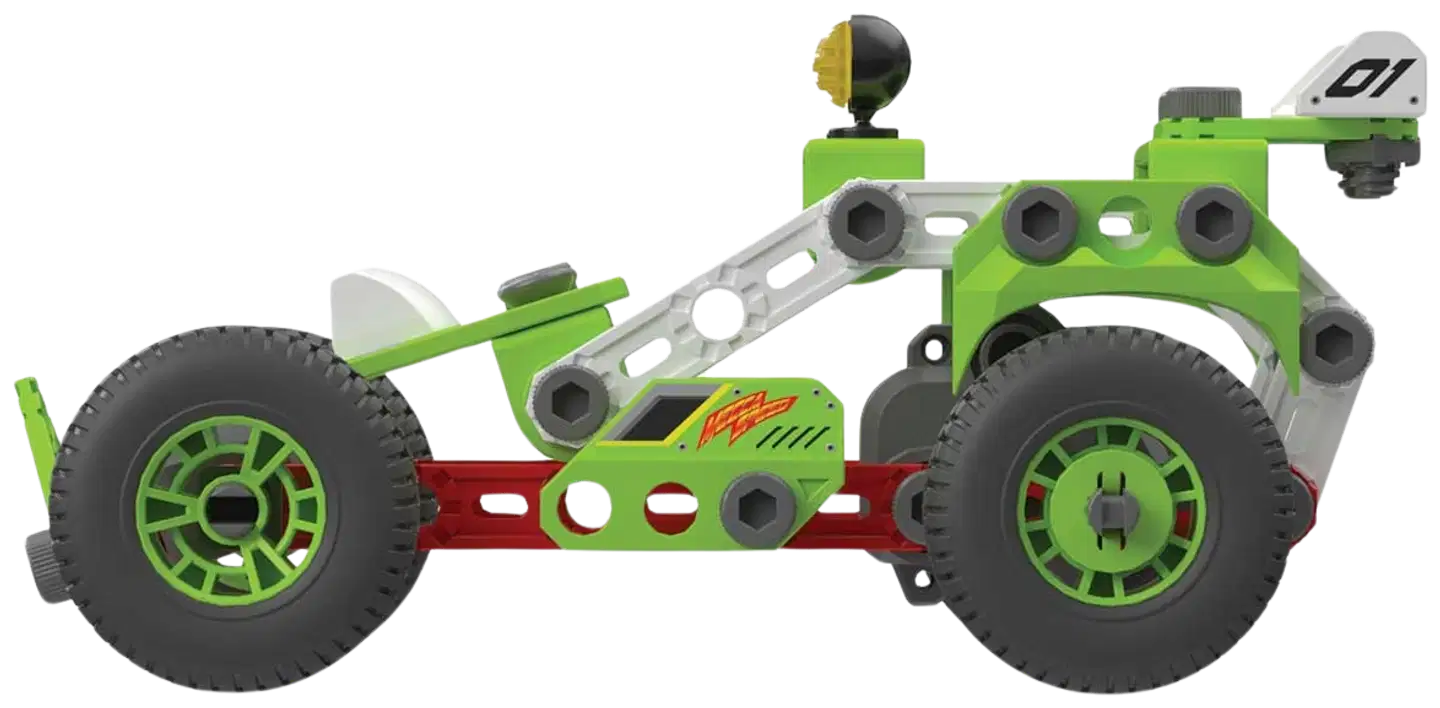 Meccano Junior Pull Back Buggy -rakennussarja - 9