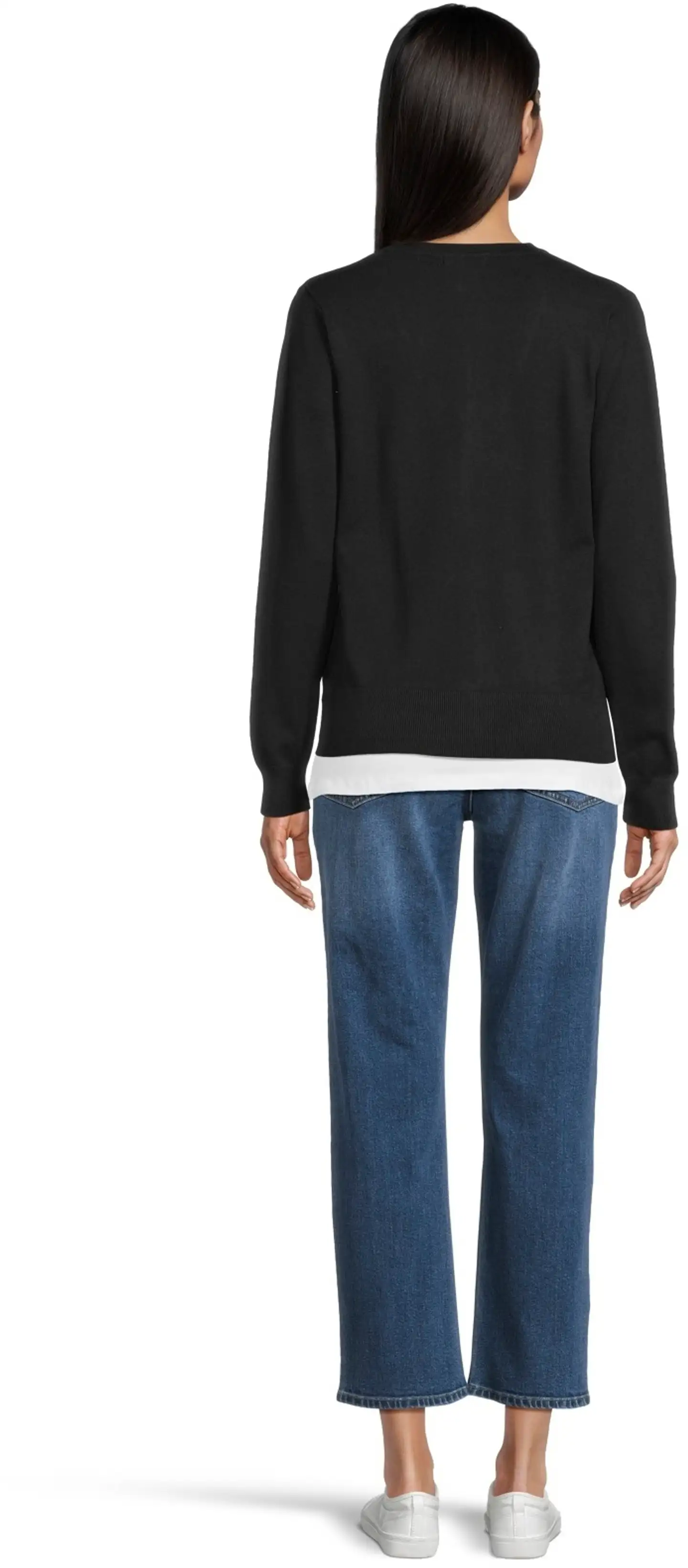 House naisten neuletakki P191483 - Jet Black - 3