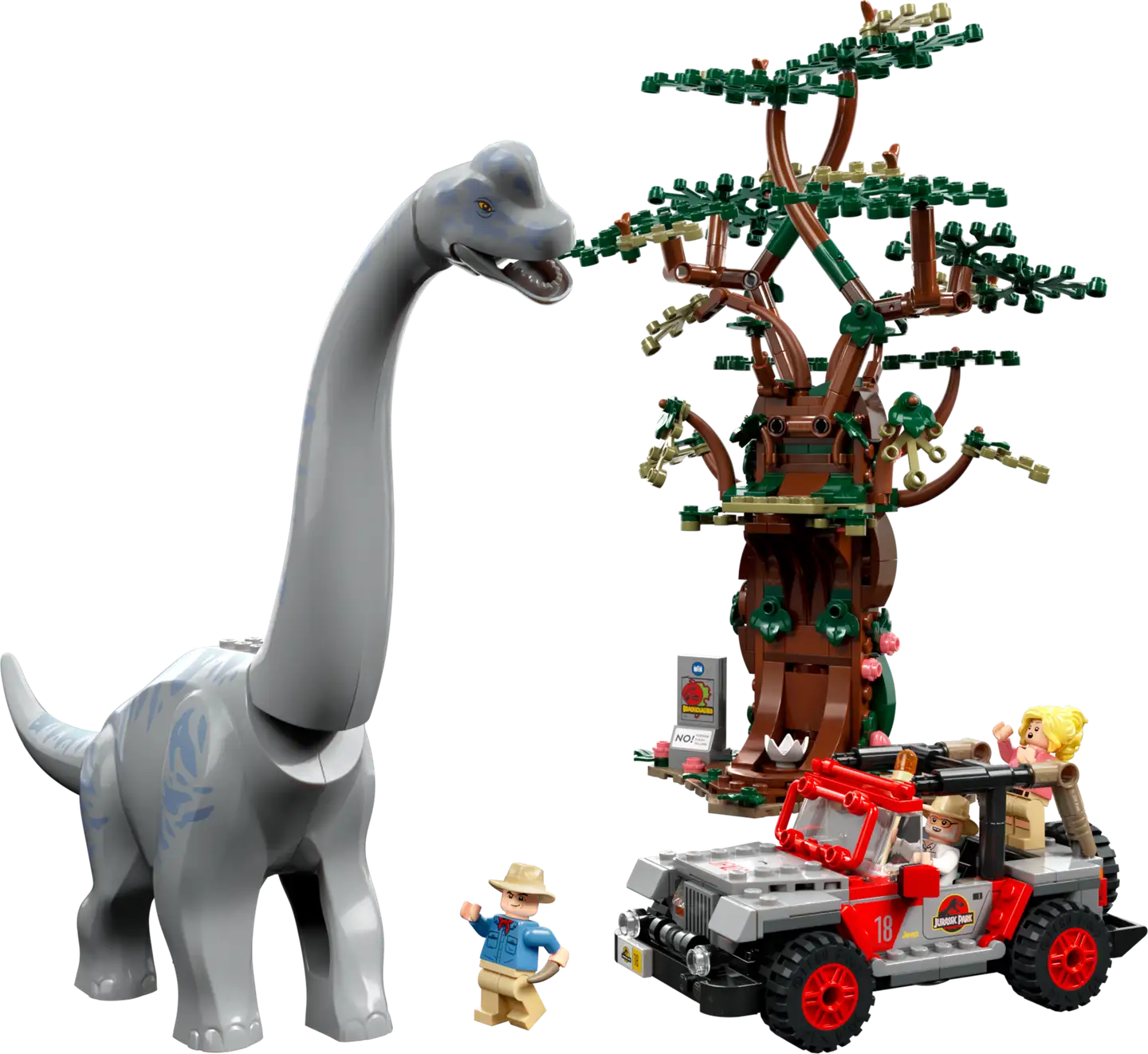 LEGO Jurassic World 76960 Brachiosaurus löydetään - 5