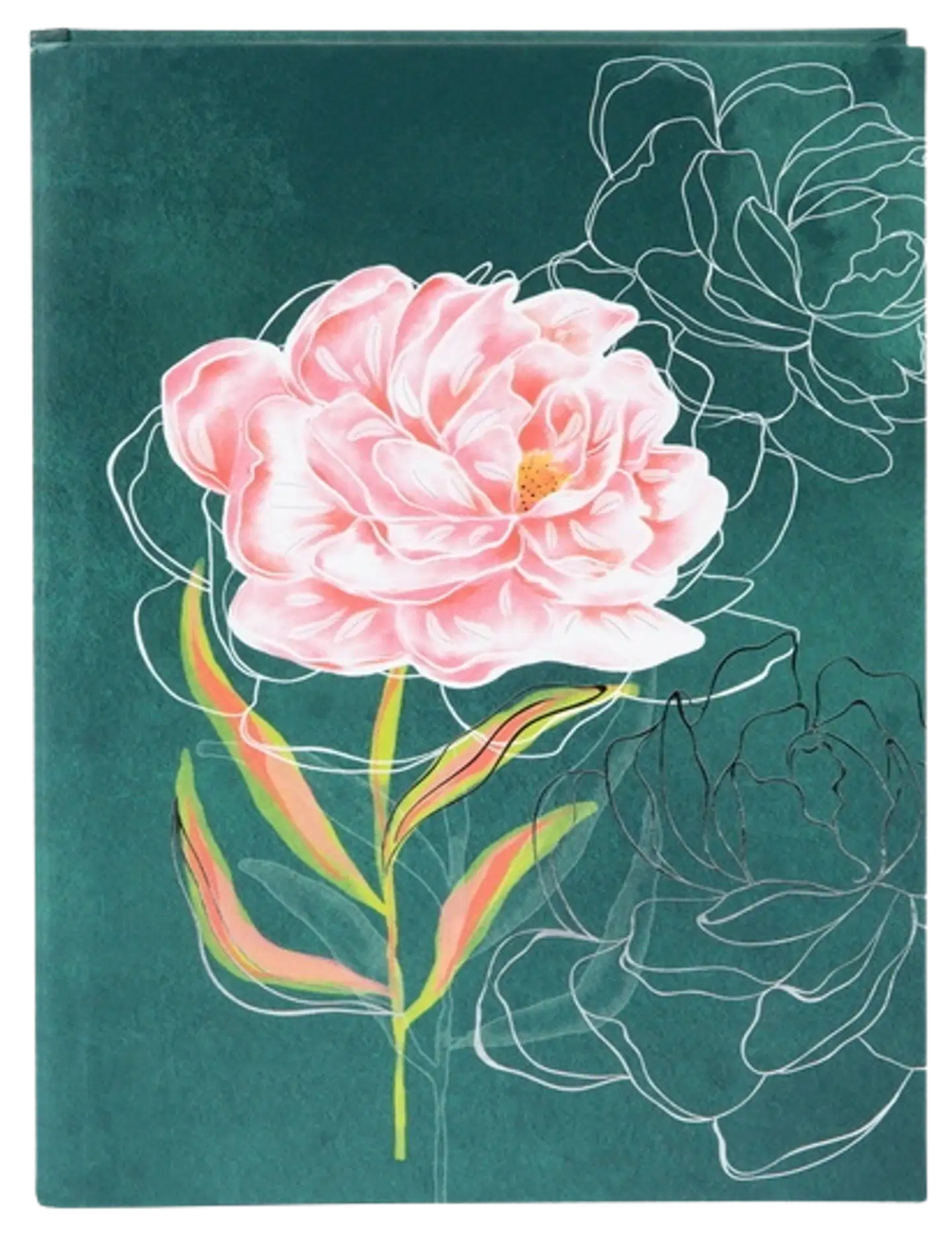 Goldbuch peony muistikirja A5/200 - 1