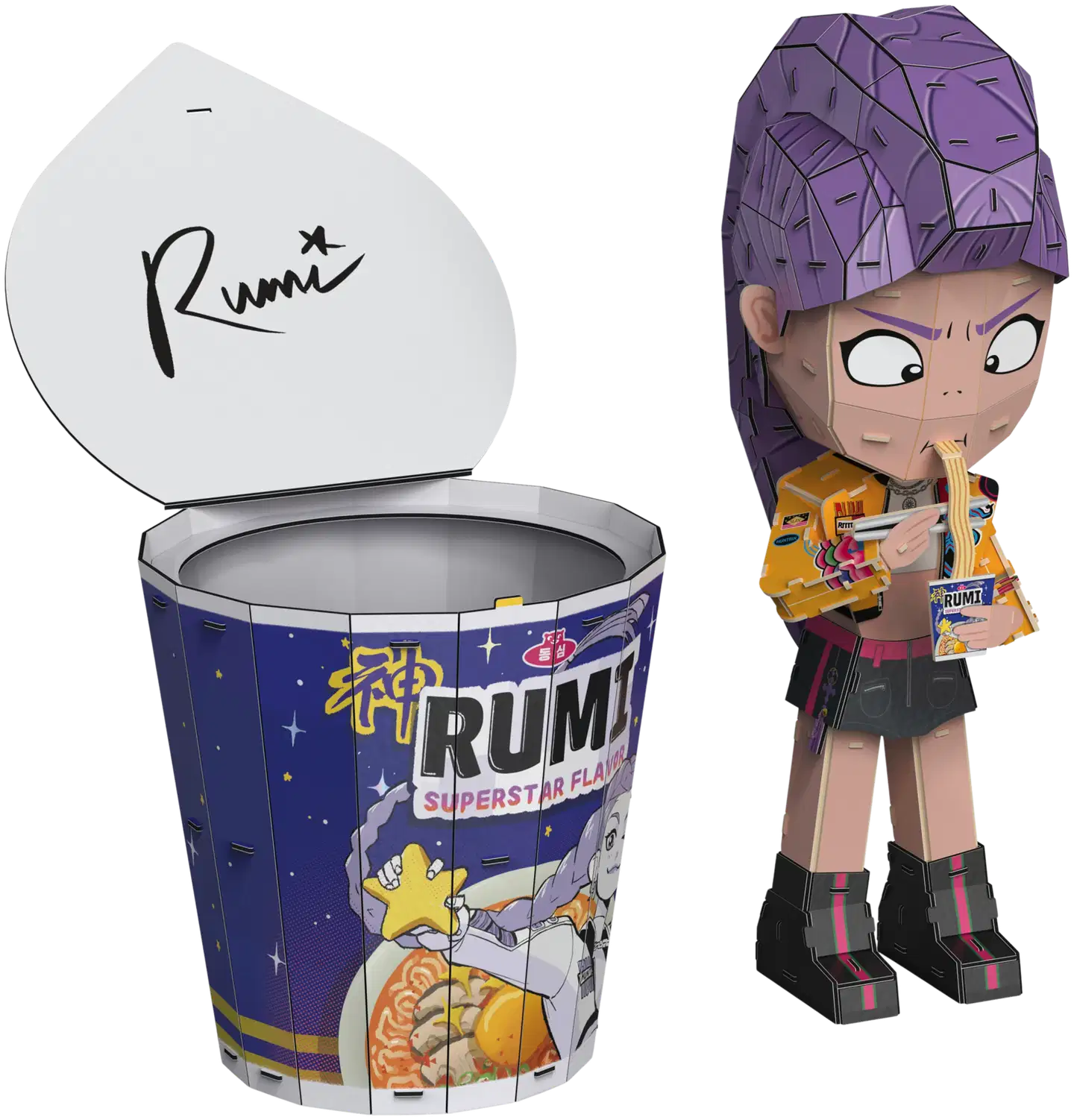 KPDH 4D Palapeli Ramen Kuppi Rumi - 5