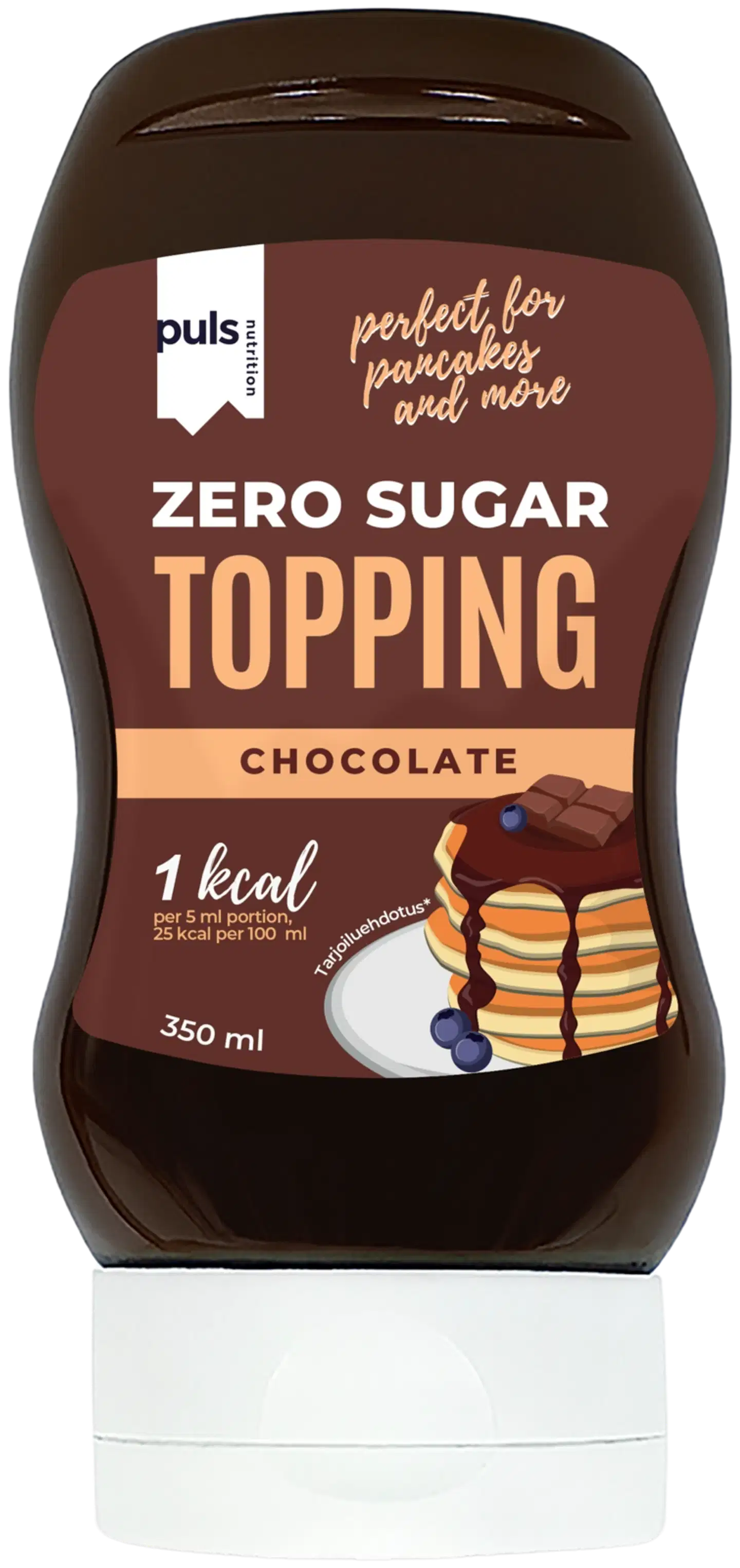PULS Nutrition Zero sugar suklaakastike 350ml