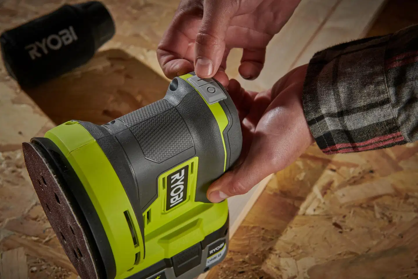 Ryobi 18V epäkeskohiomakone R18ROSN-0 - 4