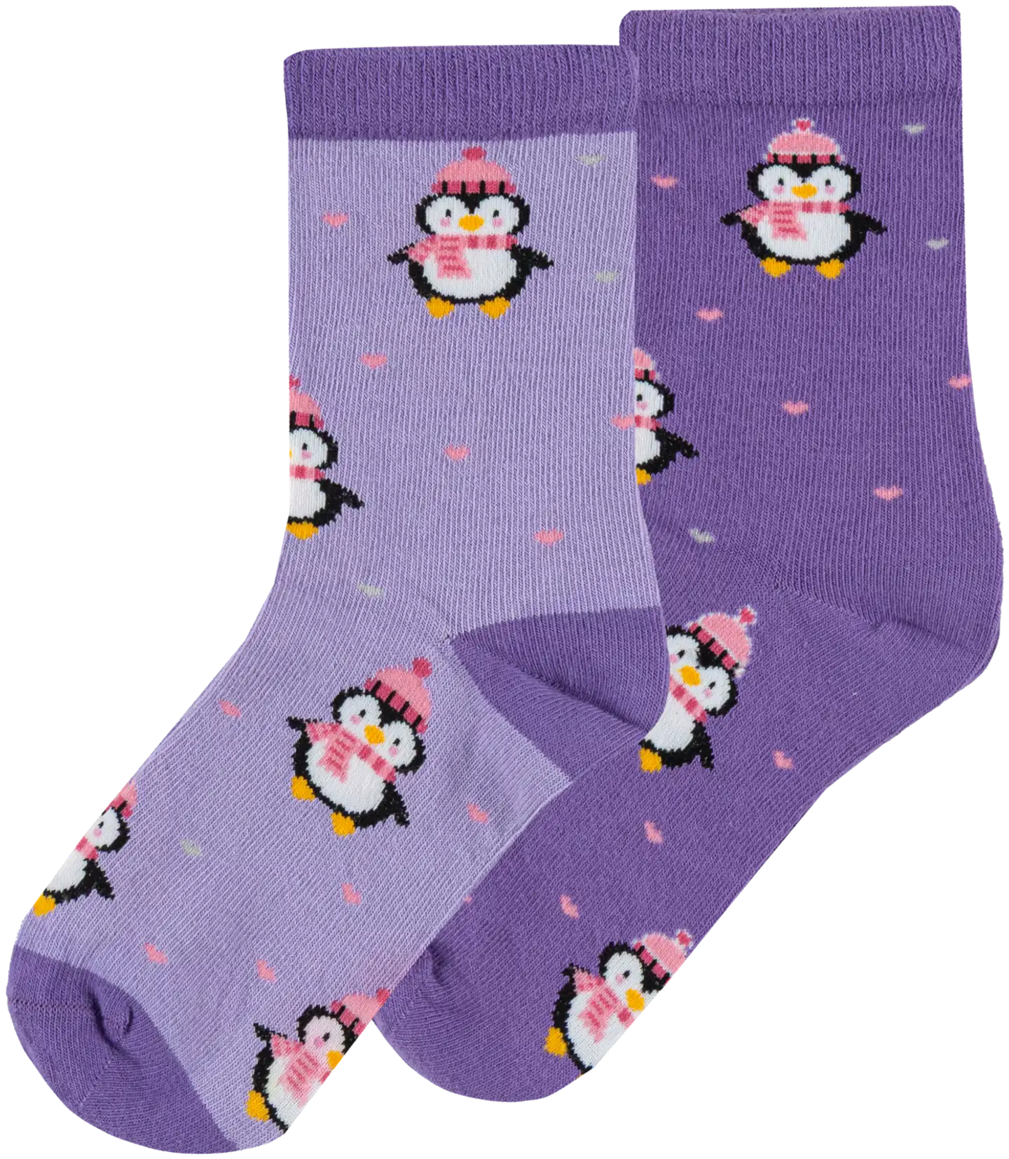House lasten nilkkasukat 234H362641 2-pack - Lilac - 1