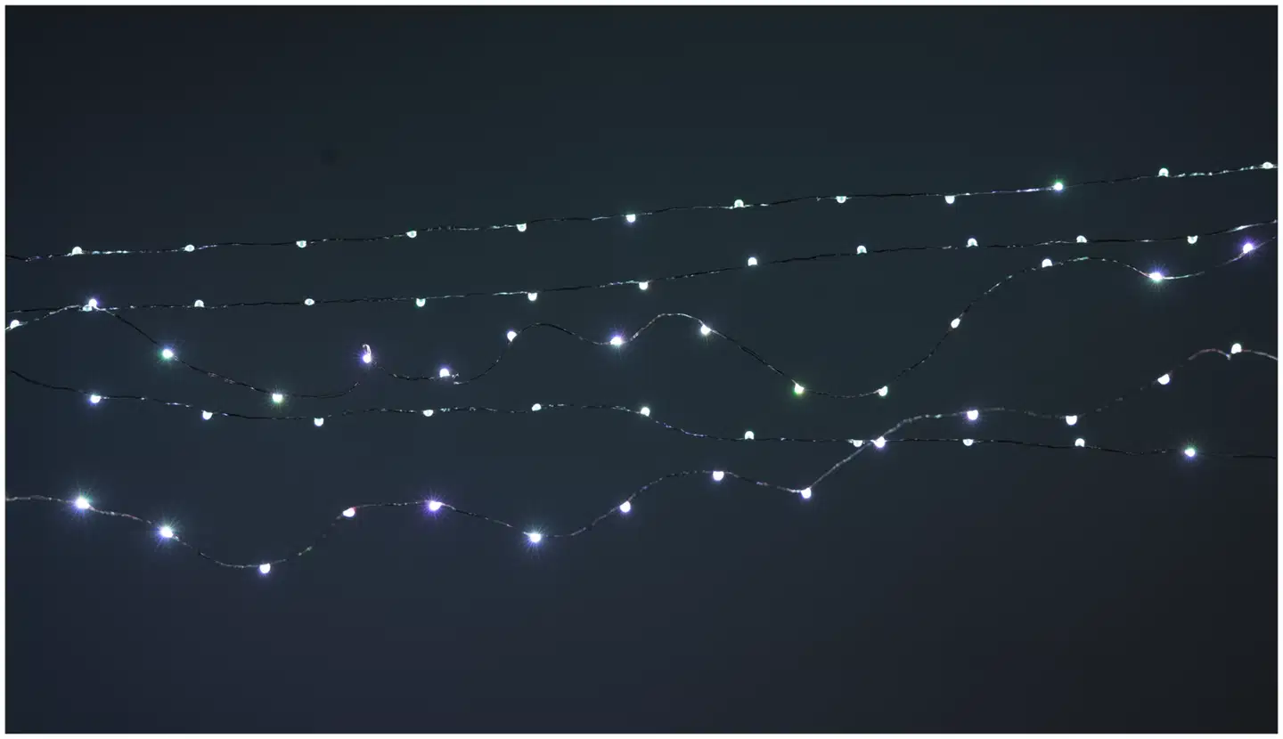 House RGB ulkovalosarja Rudolf 120 LED IP44 - 5