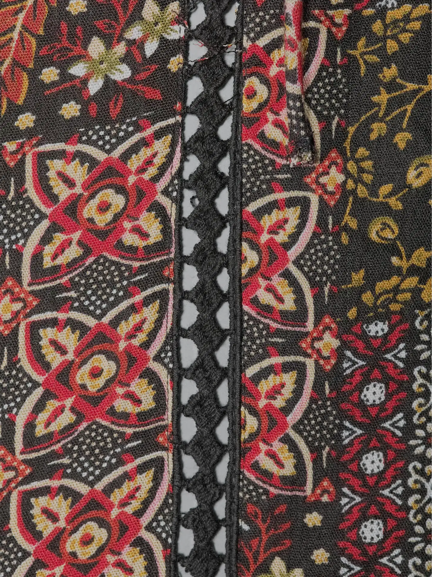 Margaux Riviera naisten kuviollinen pusero SOK-121 - WINE AOP - 5