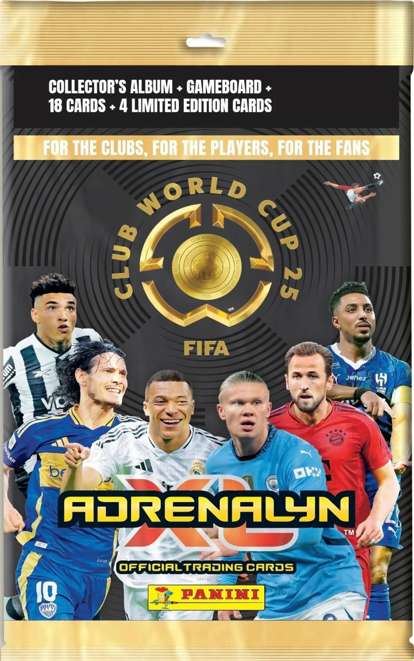 Fifa Club World Cup 25 Adrenalyn XL -aloituspakkaus kortit aloituspakkaus