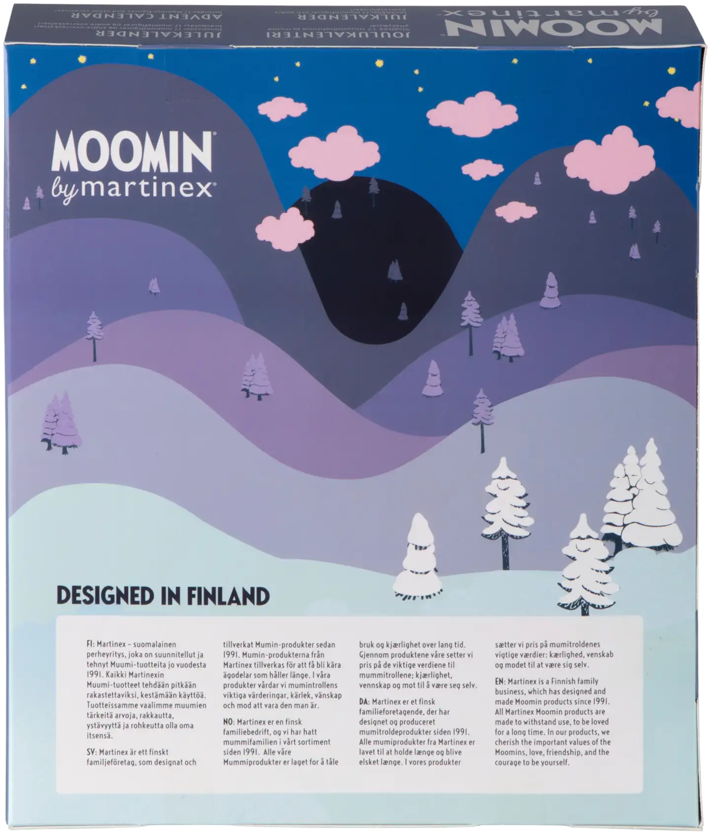 Martinex Muumi lelujoulukalenteri 2025 - 3