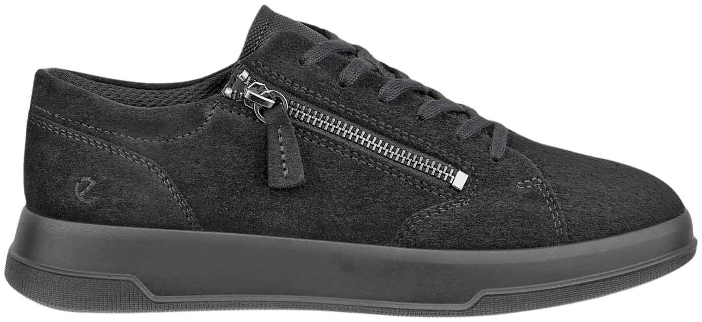 Ecco naisten kävelykenkä Move ZIP tennari - Black/Cravel - 2